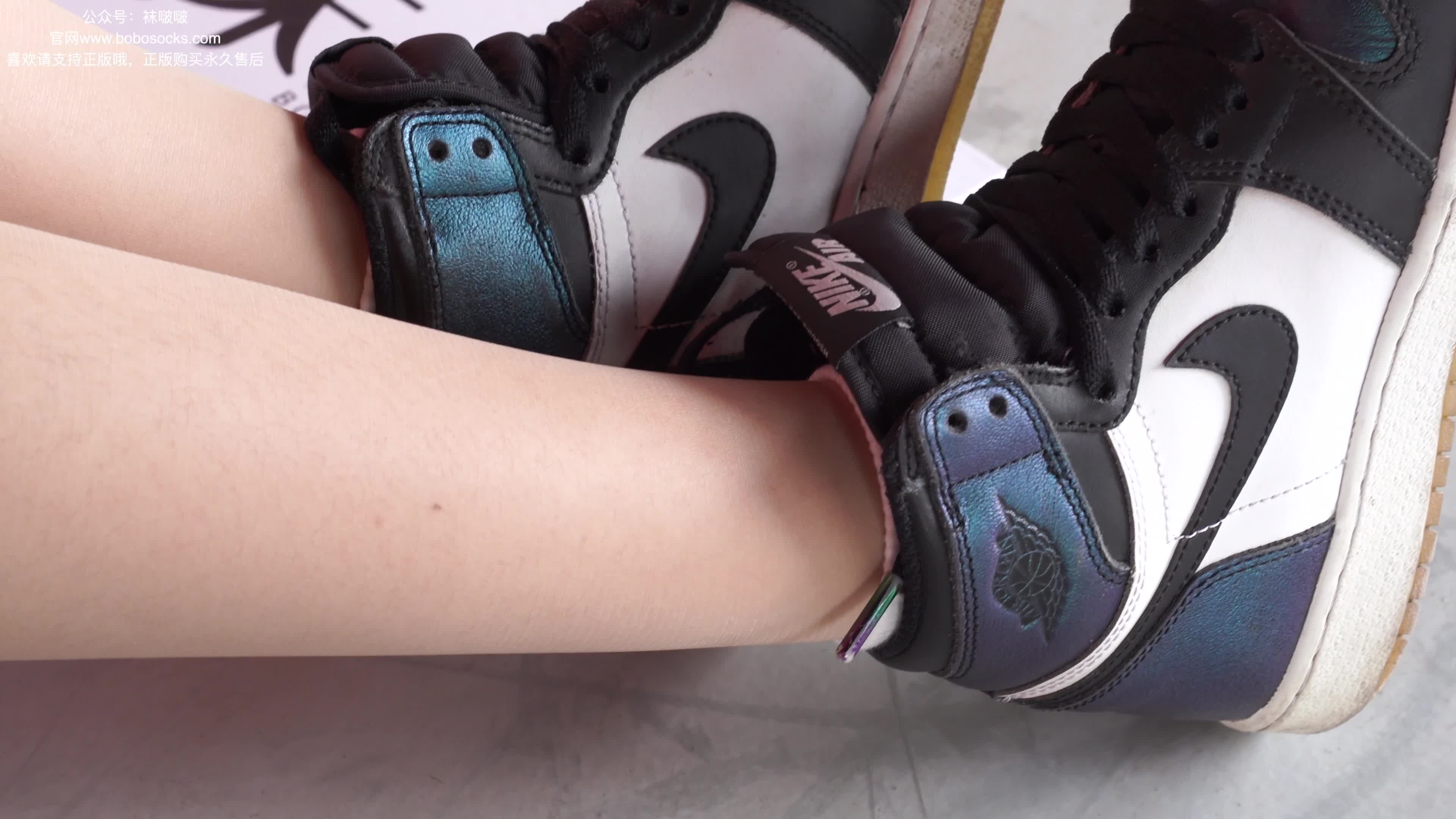 BoBoSocks袜啵啵_NO.011_稚予_AJ_白色短棉袜_肉丝_139P_1V_3.47GB-丽丝屋