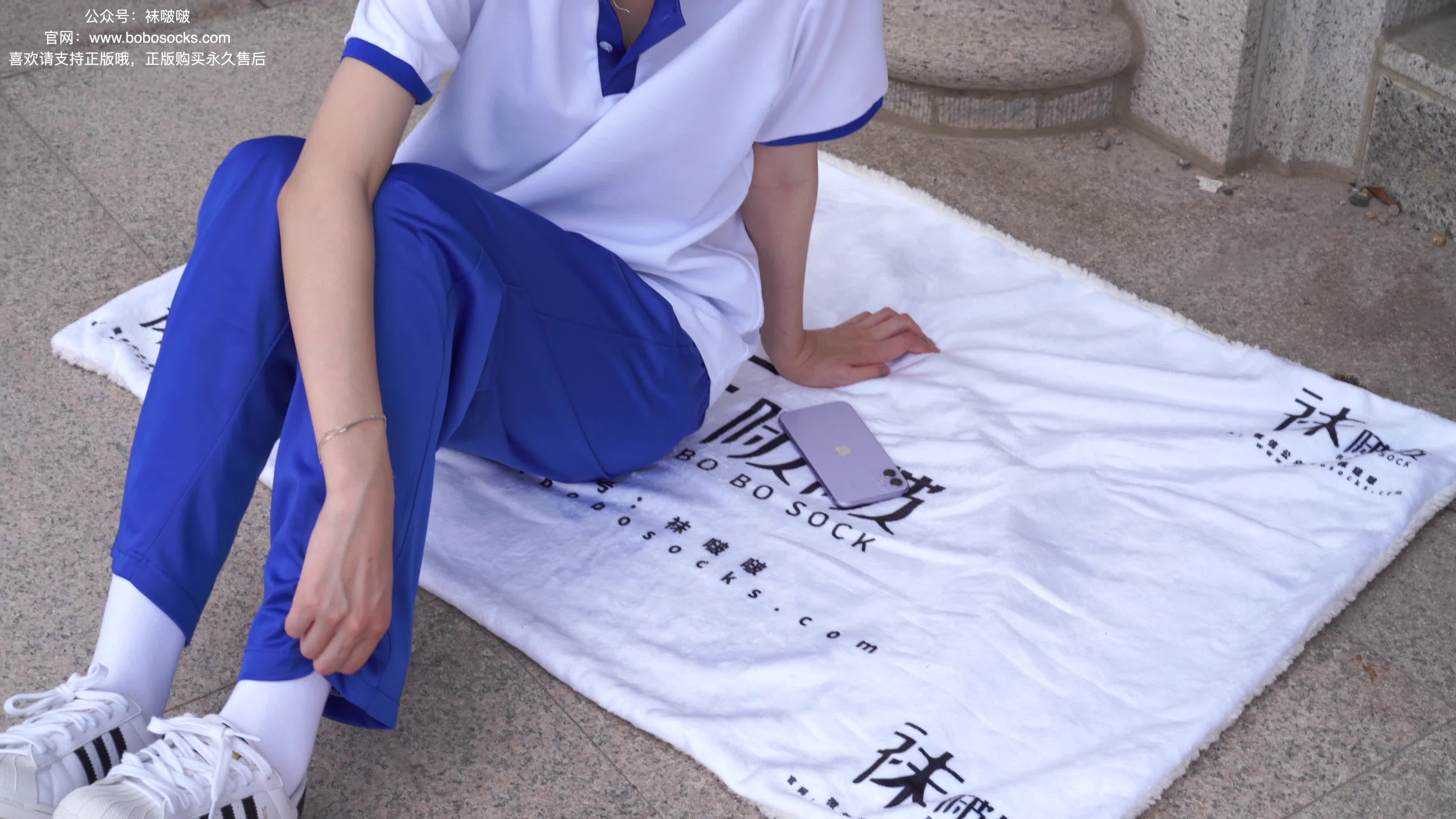 图片[2]-BoBoSocks袜啵啵_NO.022_小甜豆_校服_贝壳头_白棉袜_肉丝_140P_1V_6.34GB-丽丝屋