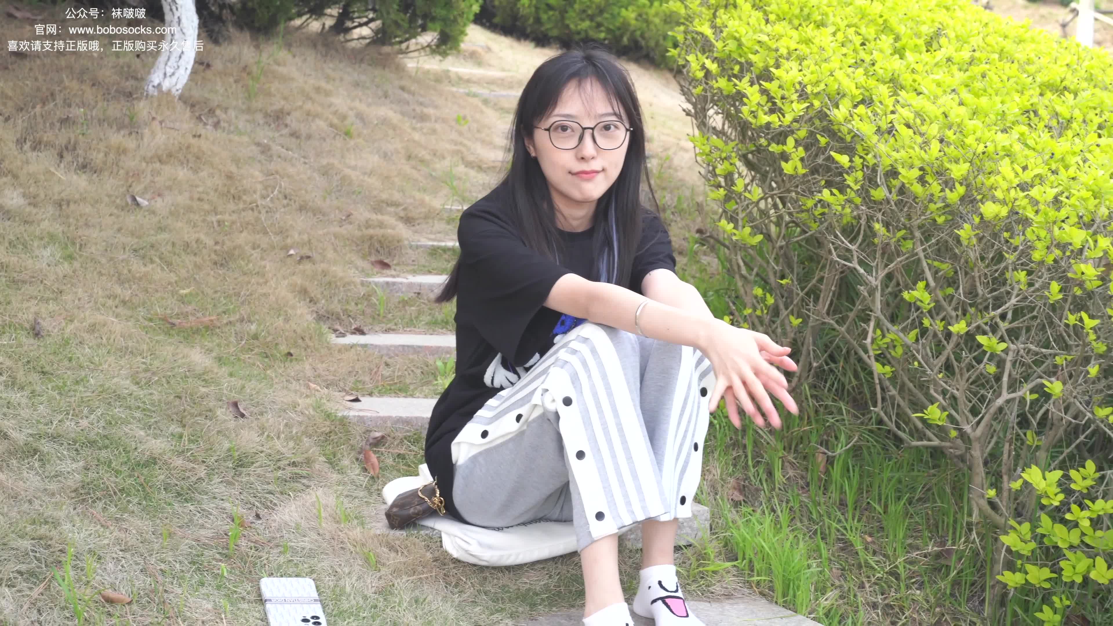 图片[3]-BoBoSocks袜啵啵_NO.023_稚予_AJ_白色短棉袜_裸足_119P_1V_3.22GB-丽丝屋