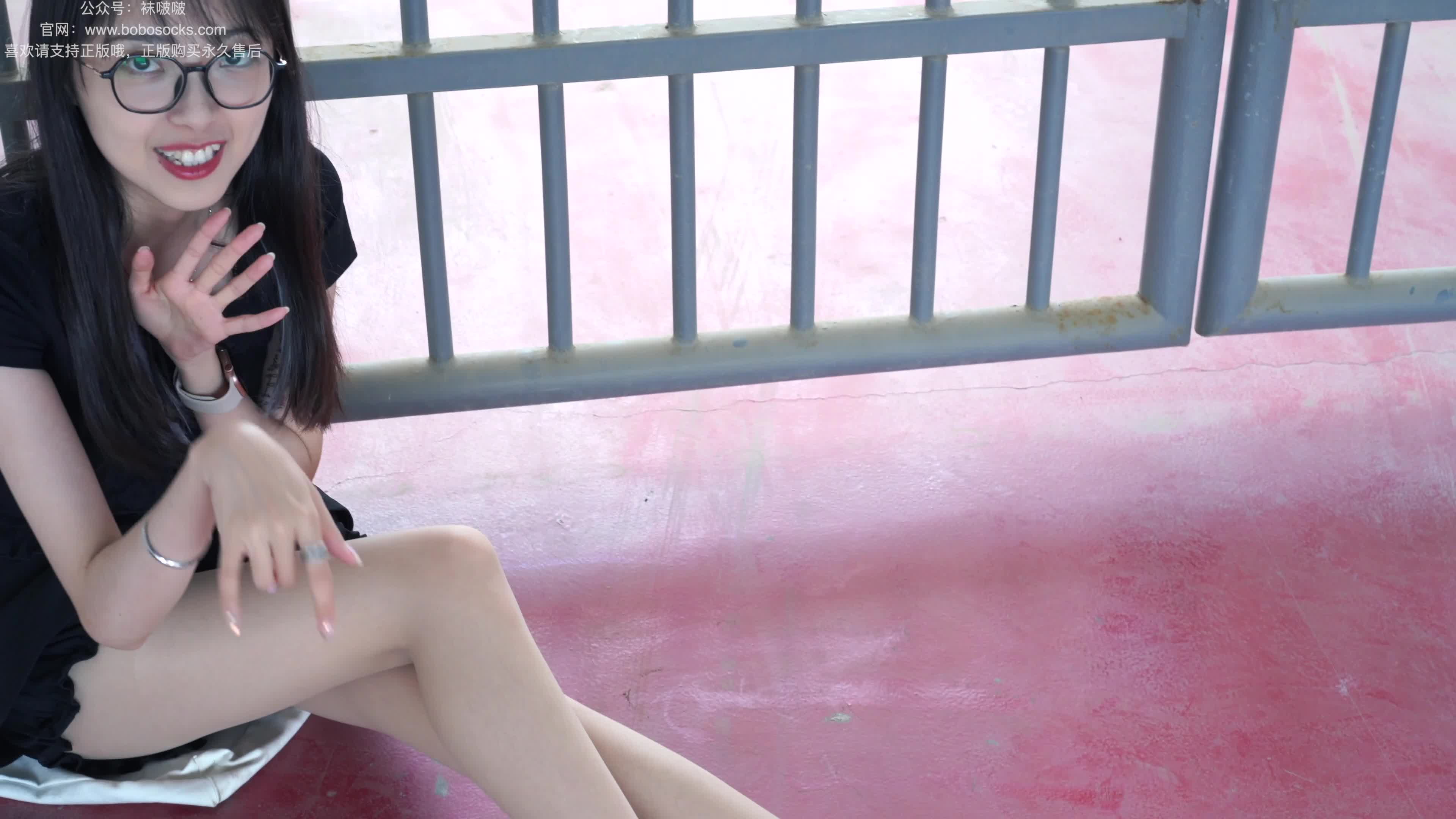 图片[2]-BoBoSocks袜啵啵_NO.030_稚予_皮鞋_短白棉袜_肉丝_141P_1V_3.02GB-丽丝屋