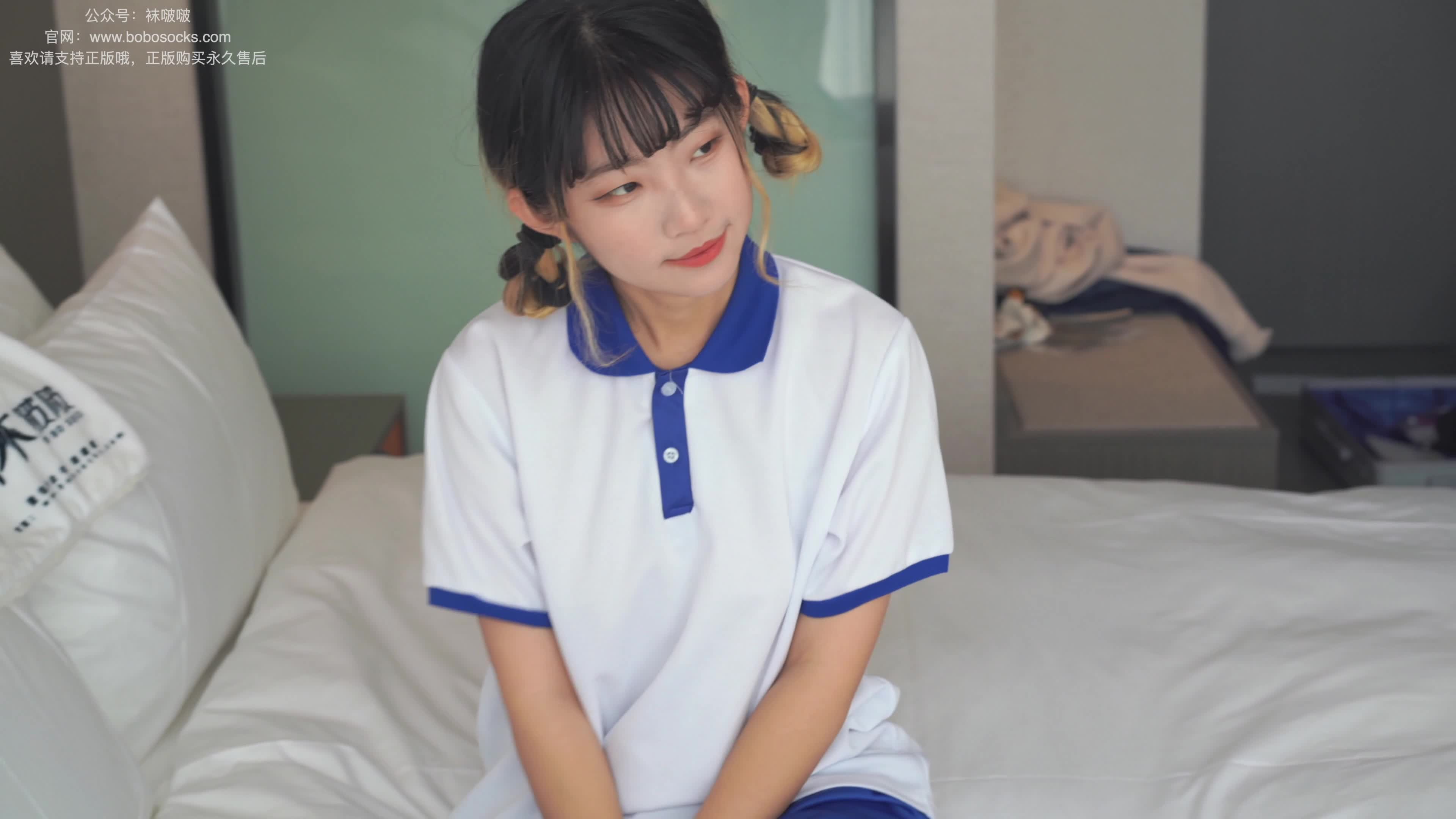 图片[2]-BoBoSocks袜啵啵_NO.042_砂糖_校服_板鞋_白棉袜_油亮白丝_139P_1V_6.72GB-丽丝屋