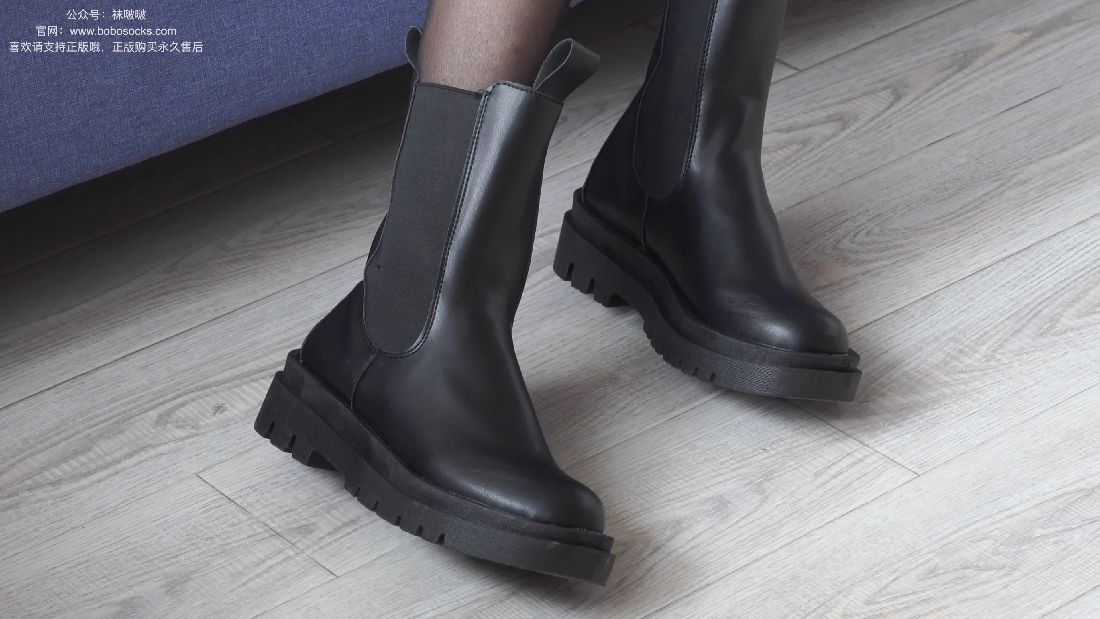 BoBoSocks袜啵啵_NO.046_枫枫_短靴_黑丝_135P_1V_6.81GB-丽丝屋