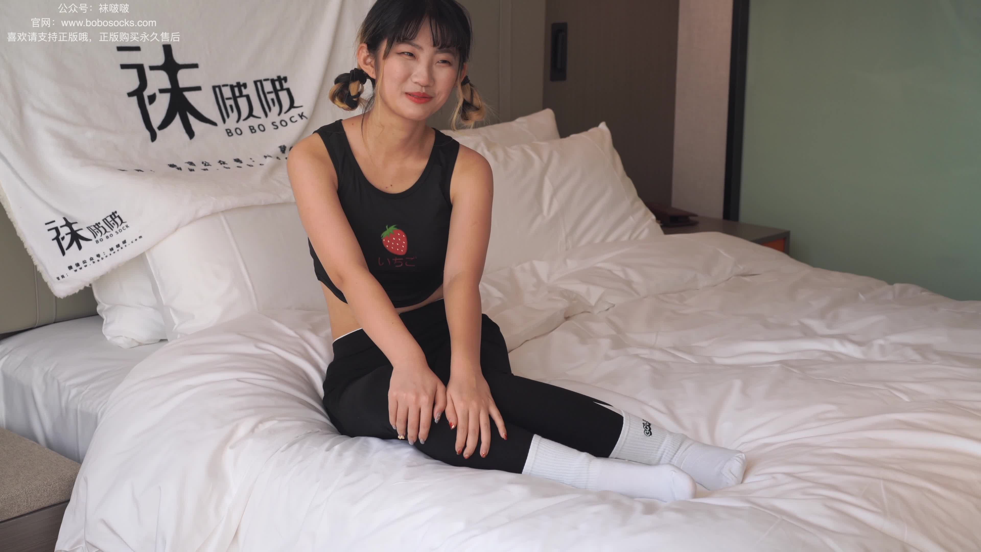 图片[2]-BoBoSocks袜啵啵_NO.059_砂糖_AJ板鞋_白棉袜_裸足_142P_1V_6.72GB-丽丝屋