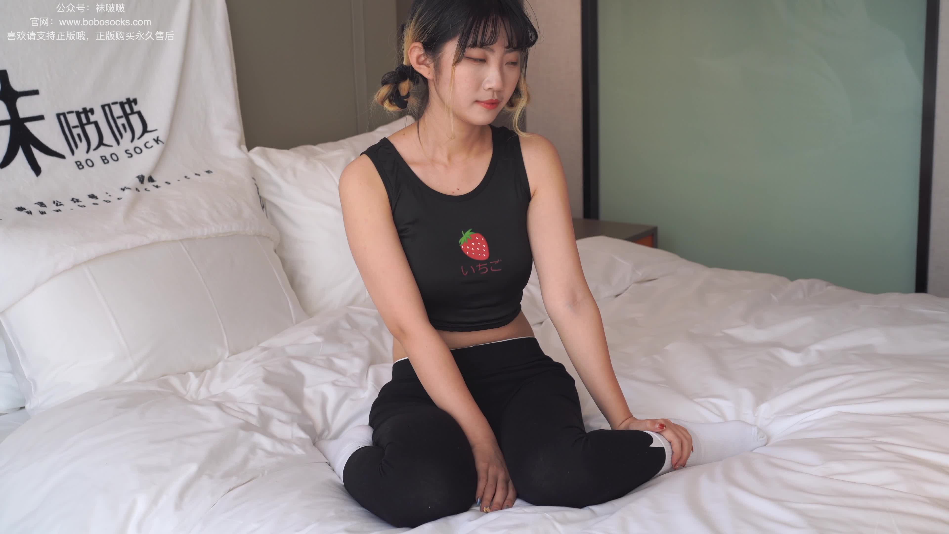 图片[3]-BoBoSocks袜啵啵_NO.059_砂糖_AJ板鞋_白棉袜_裸足_142P_1V_6.72GB-丽丝屋