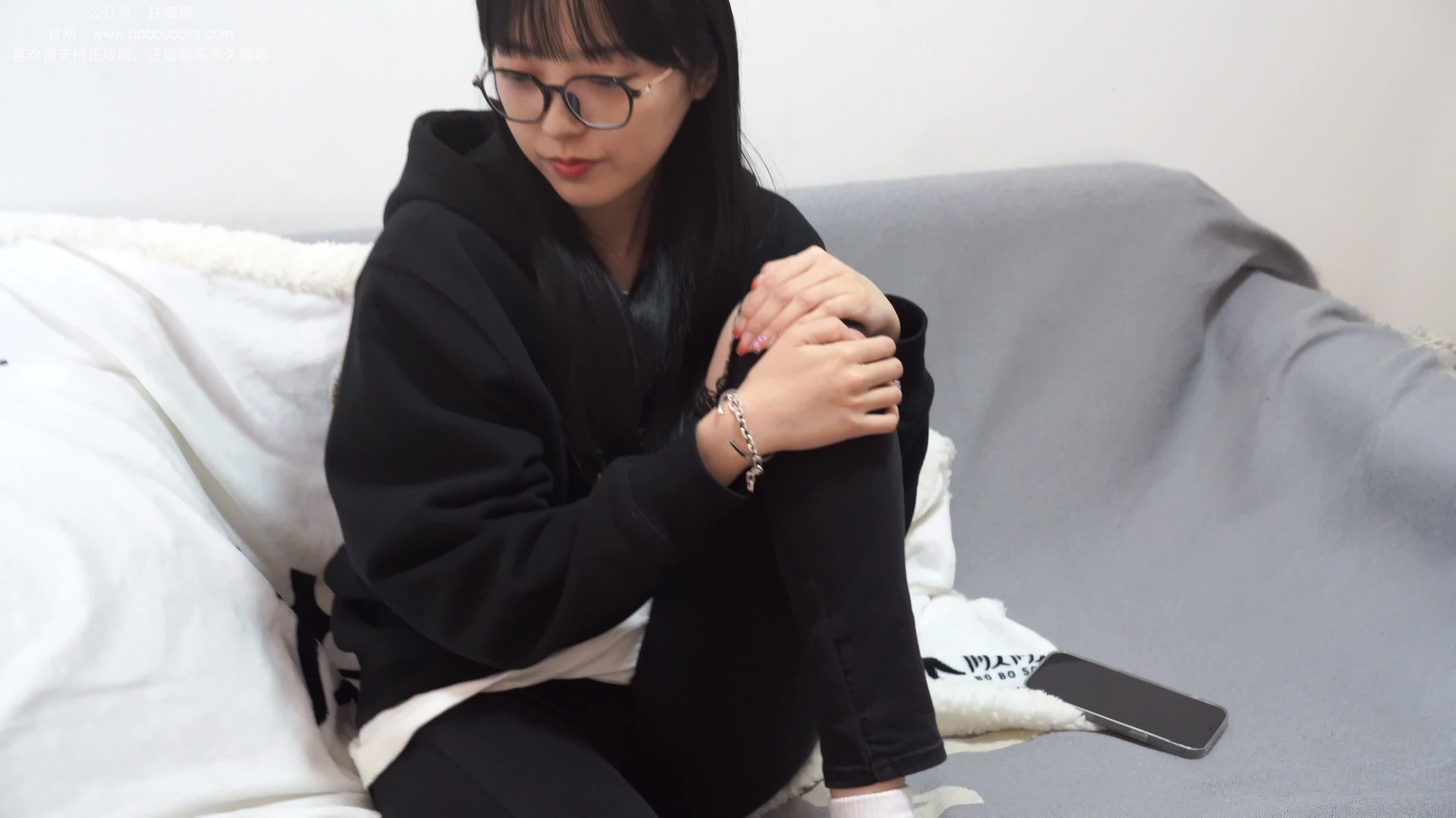 图片[3]-BoBoSocks袜啵啵_NO.061_稚予_短靴_白棉袜_裸足_145P_1V_6.96GB-丽丝屋