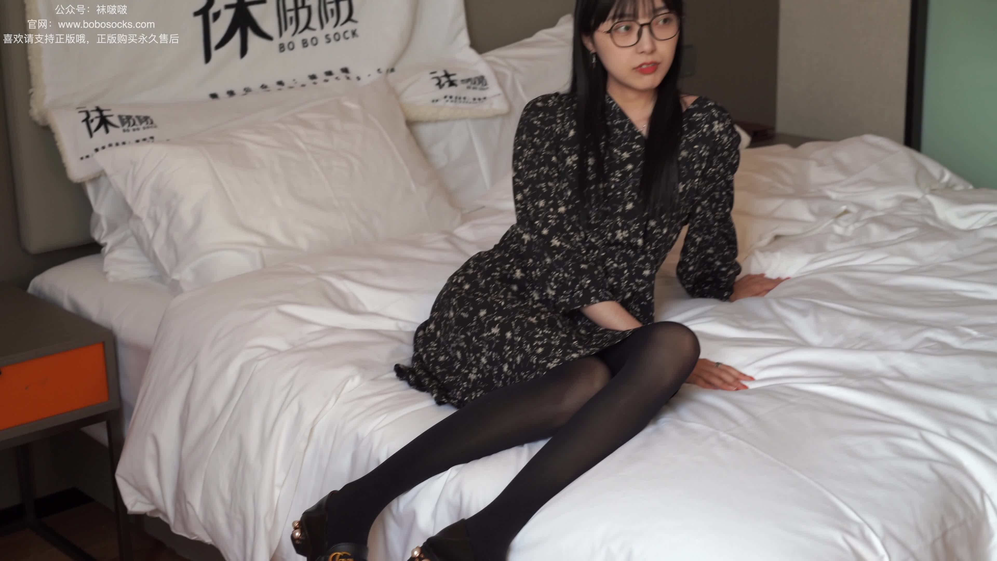 BoBoSocks袜啵啵_NO.064_稚予_平底鞋_厚黑丝_137P_1V_6.37GB-丽丝屋