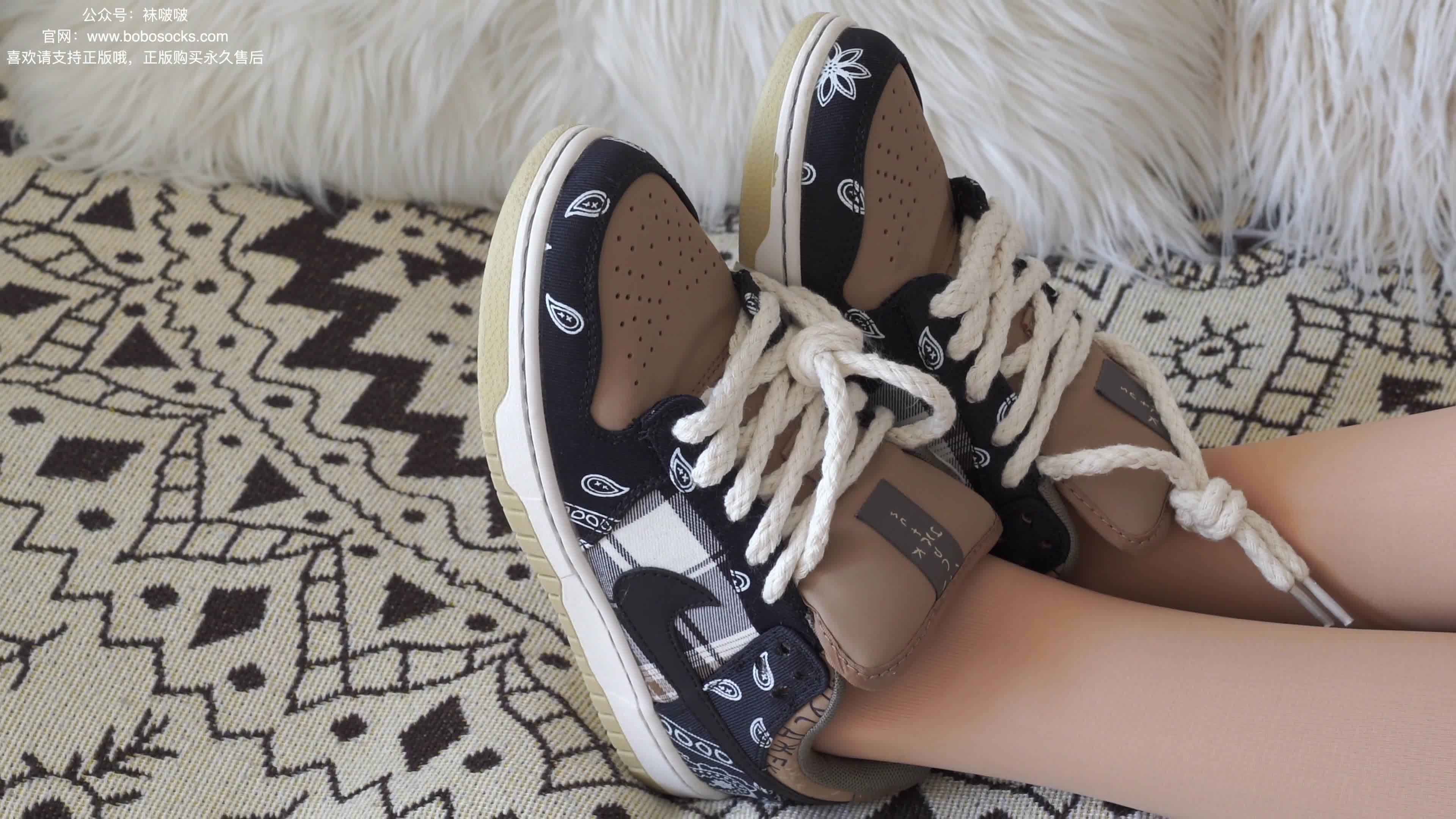 图片[3]-BoBoSocks袜啵啵_NO.075_小甜豆_AJ_凉鞋_厚肉丝_160P_1V_6.98GB-丽丝屋