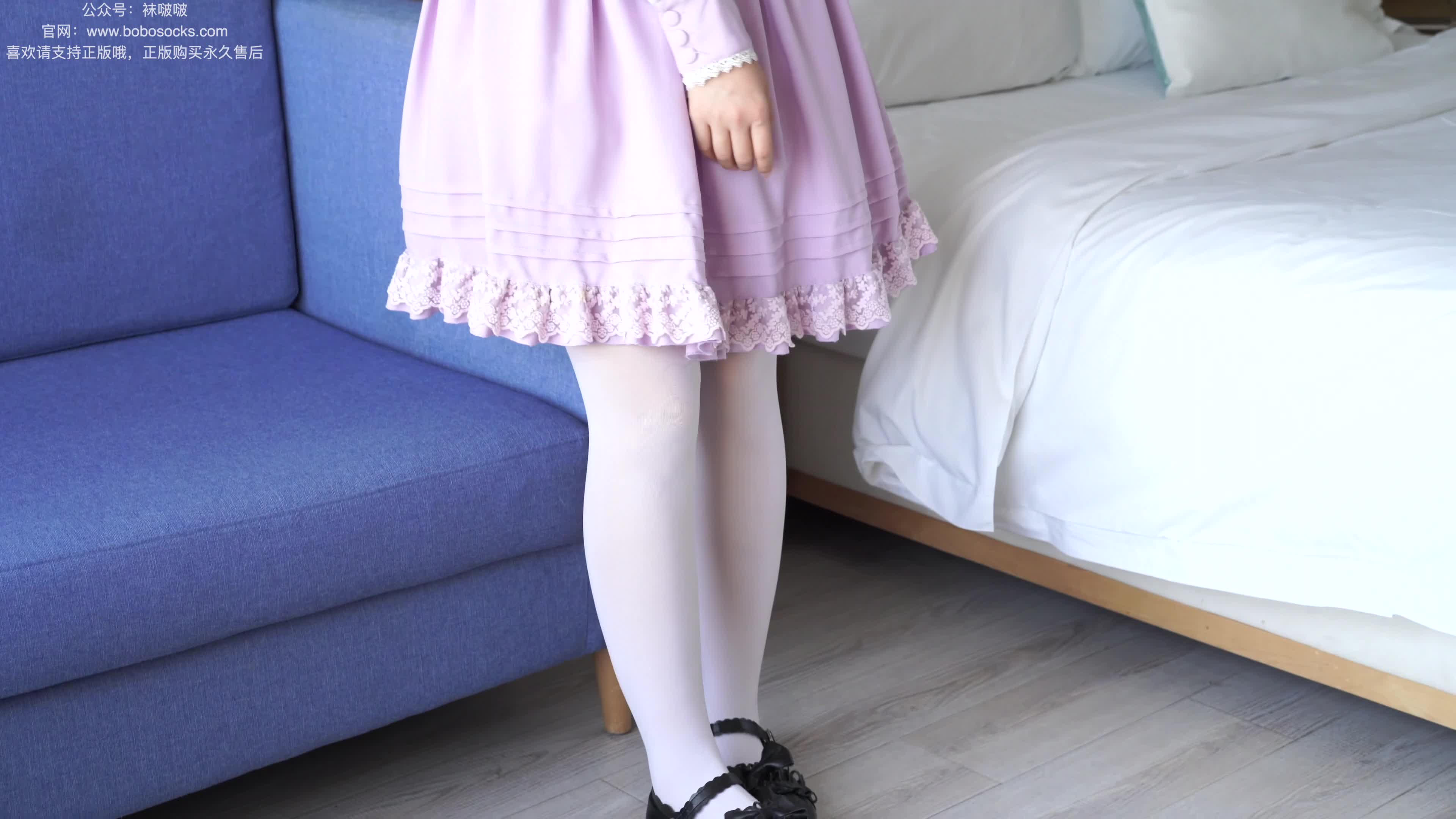 BoBoSocks袜啵啵_NO.079_砂糖_皮鞋_厚白丝_花絮版_140P_1V_6.88GB-丽丝屋