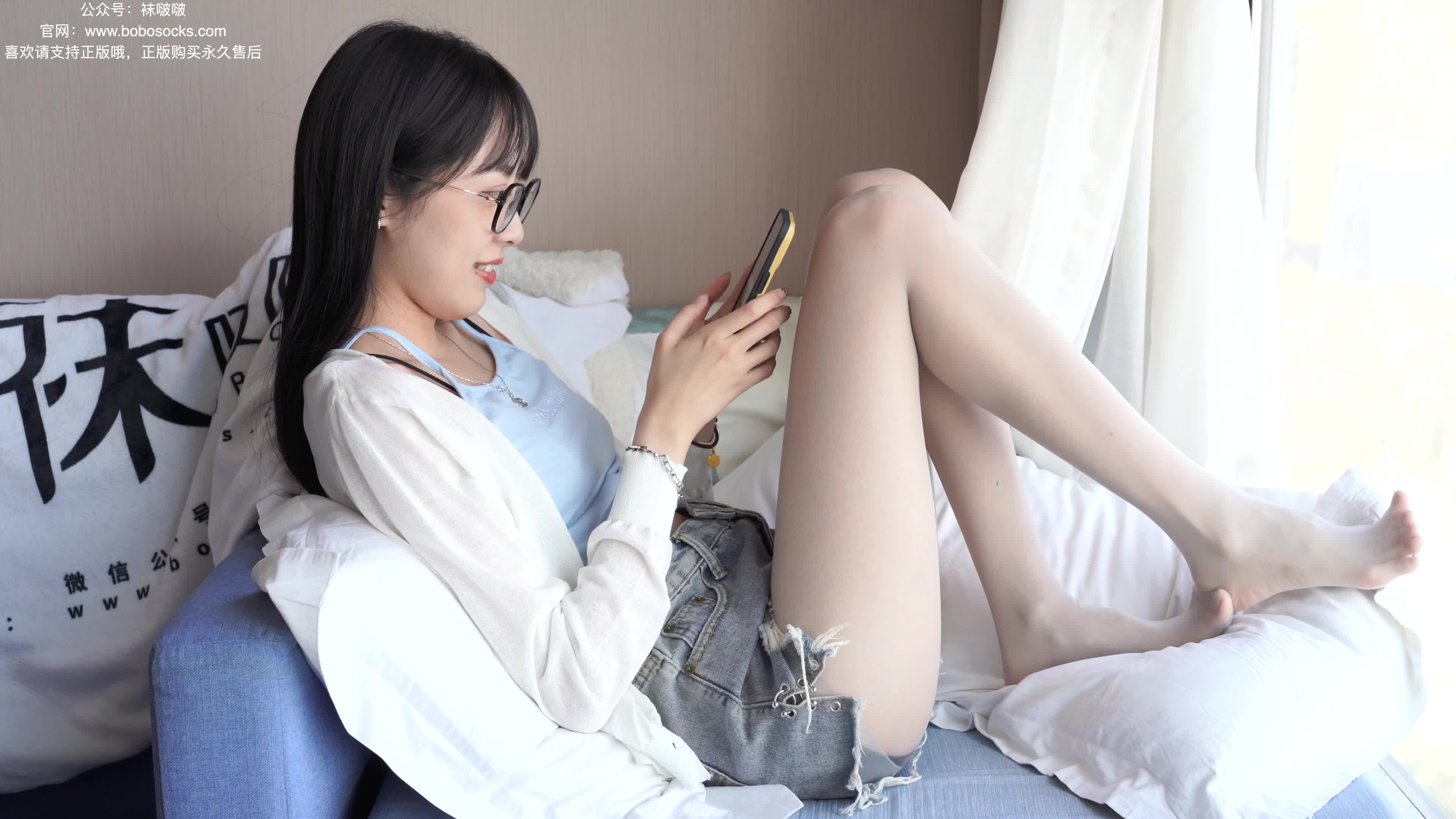 图片[4]-BoBoSocks袜啵啵_NO.083_稚予_高跟鞋_凉鞋_白丝_裸足涂白色指甲油剧情_140P_1V_6.11GB-丽丝屋