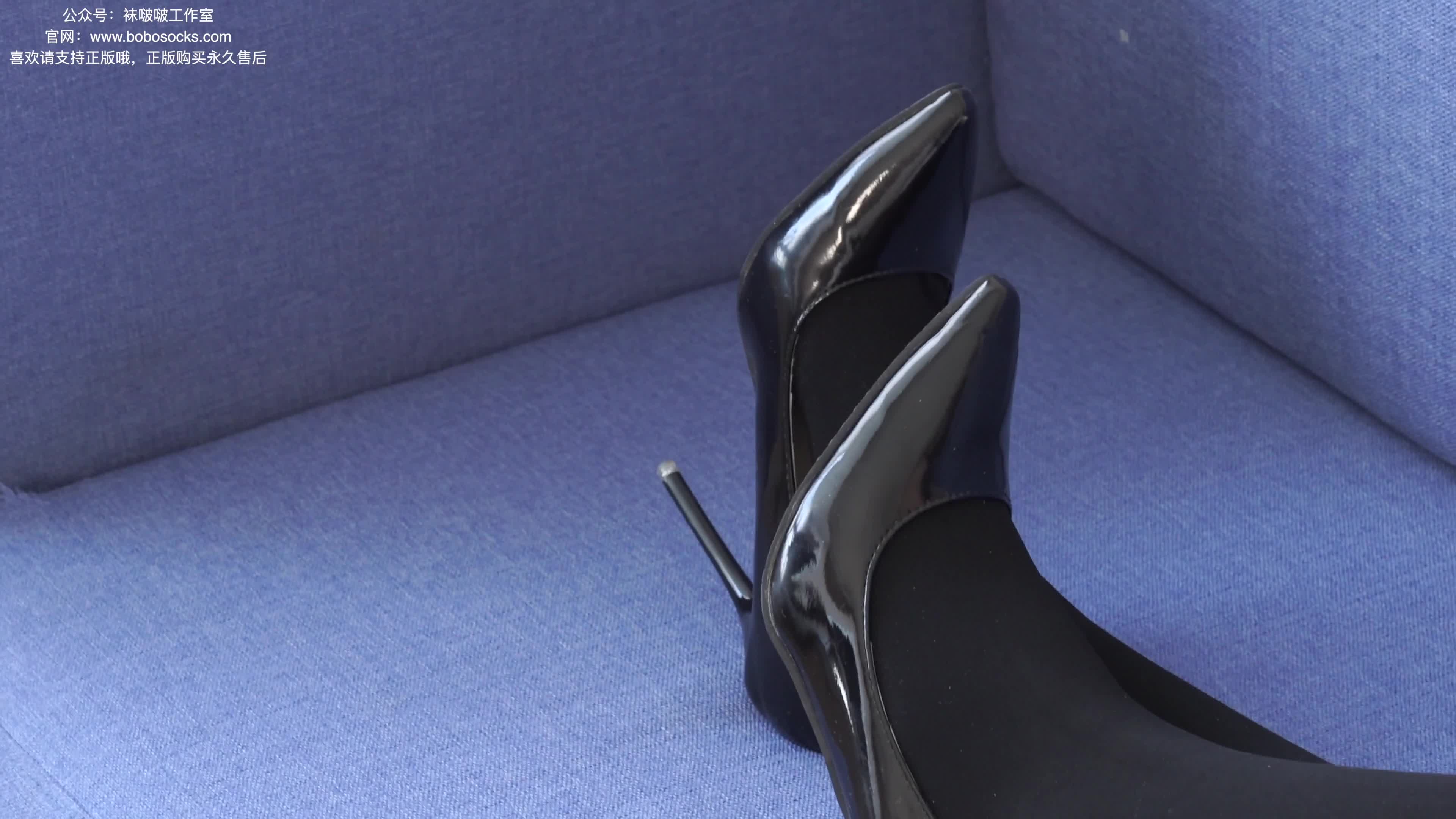 图片[2]-BoBoSocks袜啵啵_NO.090_小甜豆_高跟鞋_厚黑丝_140P_1V_6.64GB-丽丝屋