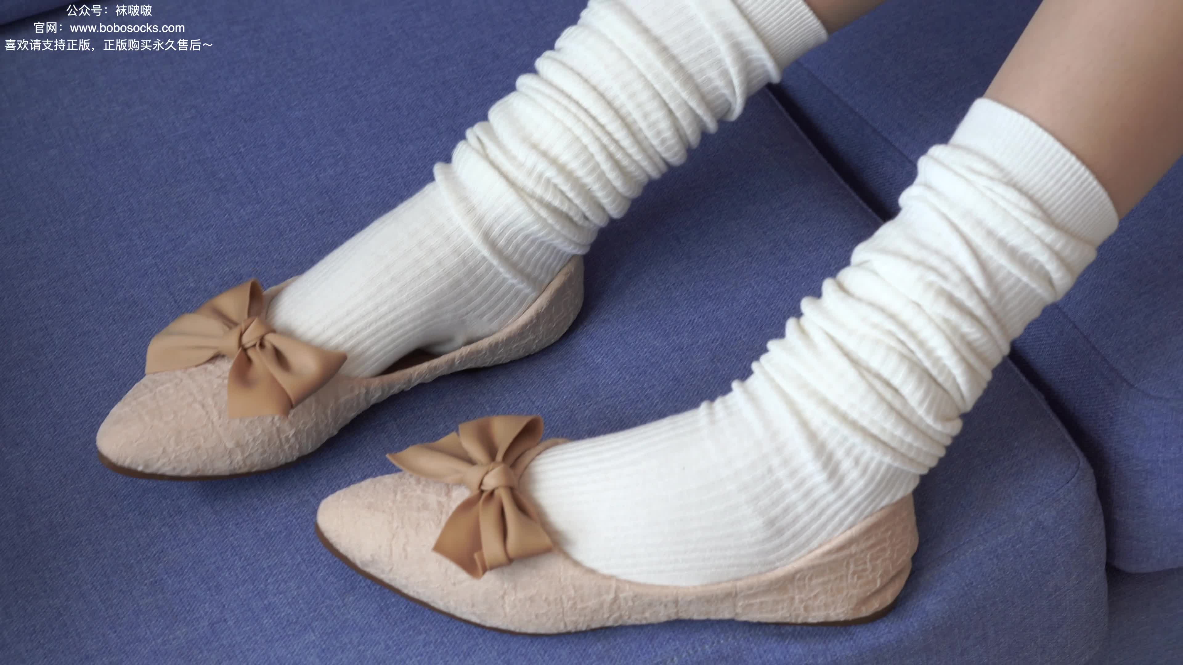 BoBoSocks袜啵啵_NO.107_小安_平底鞋_白棉袜_肉丝_140P_1V_5.26GB-丽丝屋