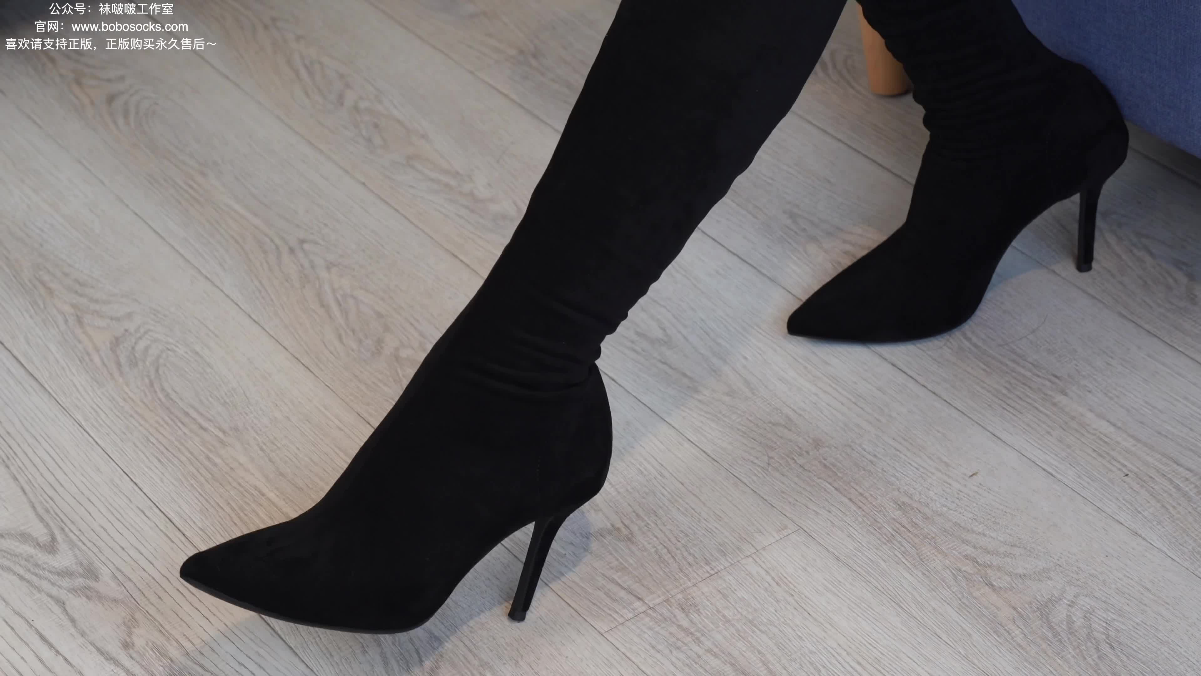 BoBoSocks袜啵啵_NO.122_小淳_高跟长靴_白棉袜_149P_1V_6.19GB-丽丝屋
