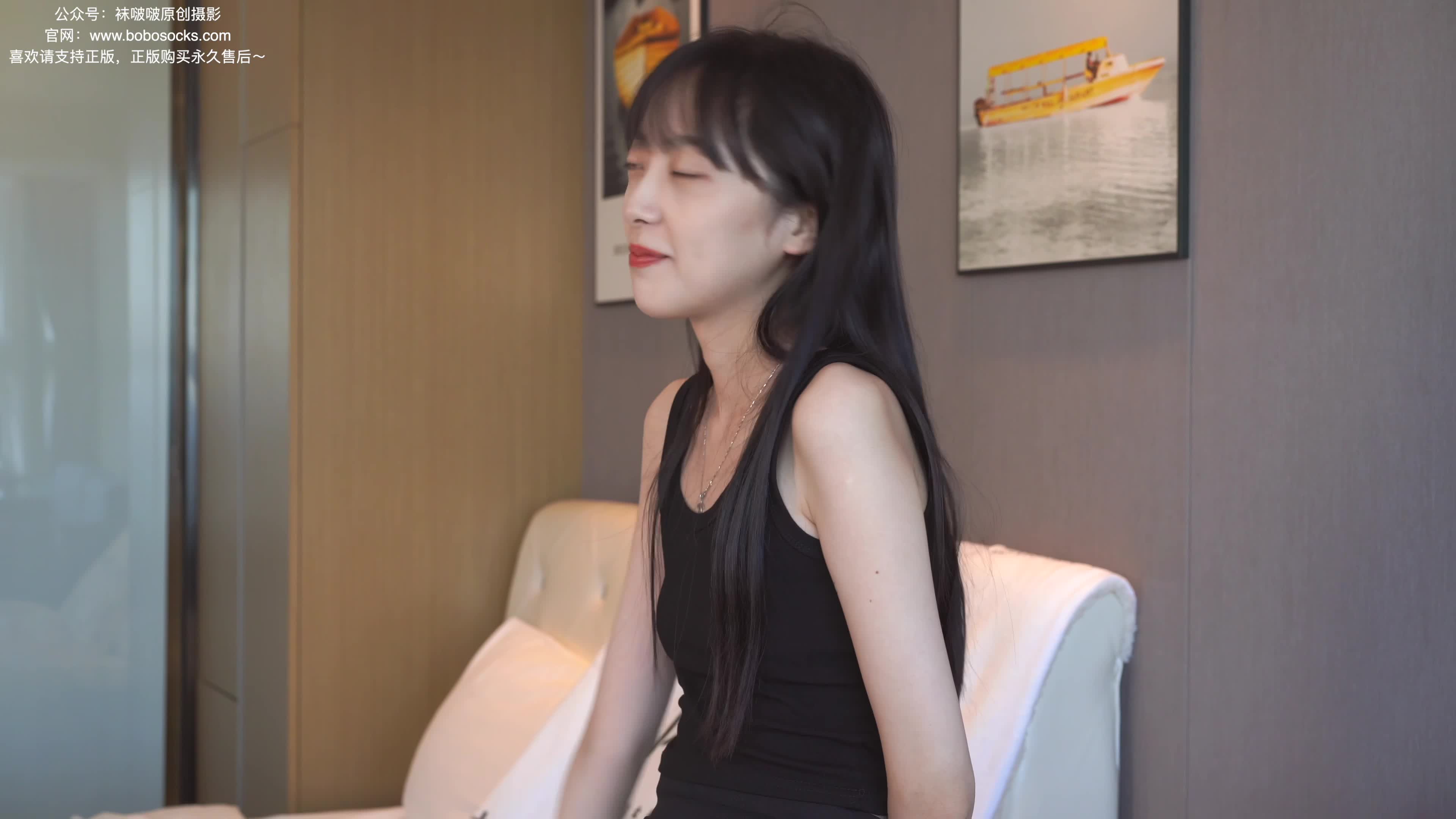 图片[3]-BoBoSocks袜啵啵_NO.130_稚予_两双穿脏篮球鞋_厚黑丝_145P_1V_5.90GB-丽丝屋