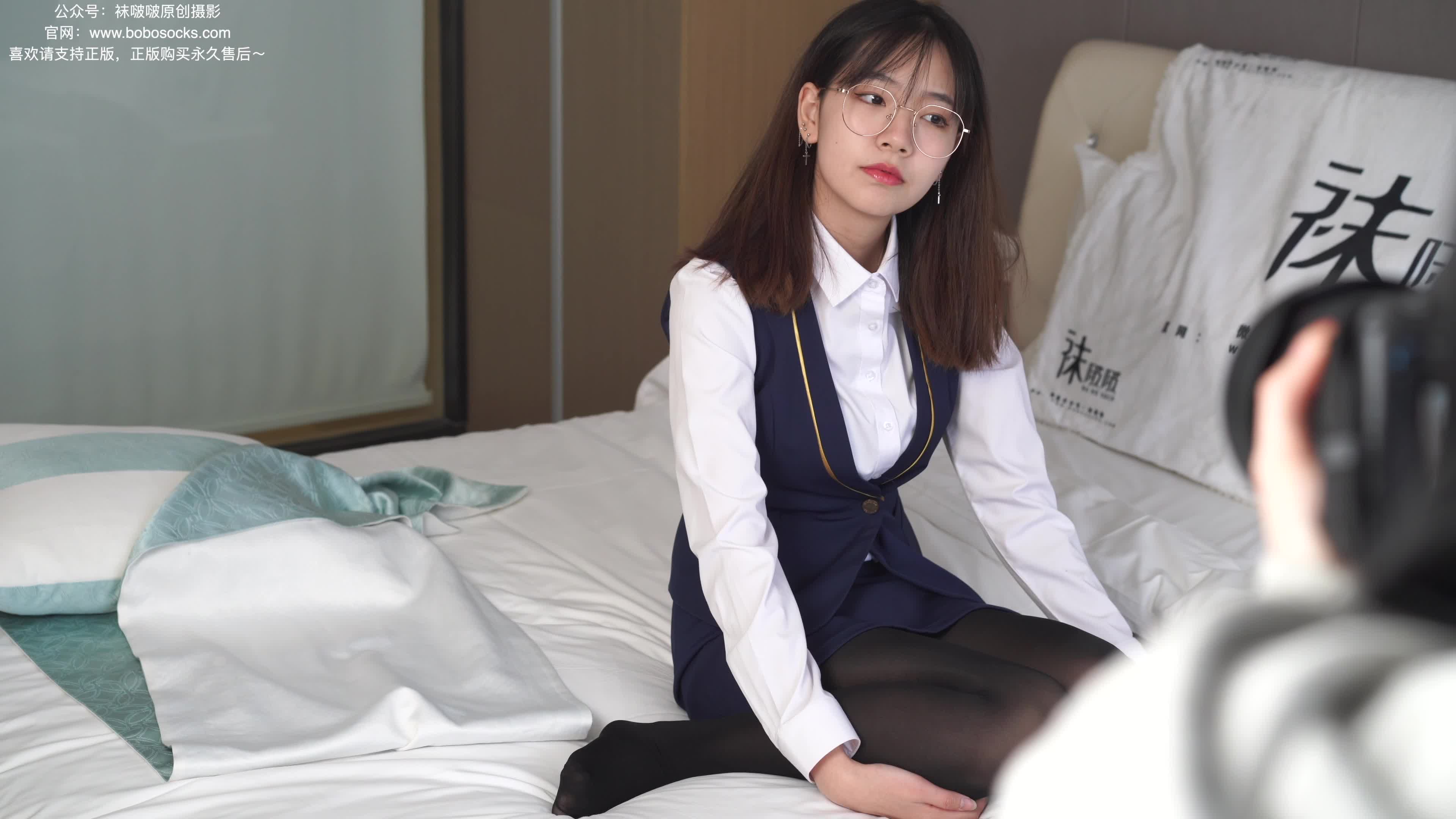 图片[2]-BoBoSocks袜啵啵_NO.132_小甜豆_aj1板鞋_蓝色短靴_厚黑丝_厚红丝_145P_6.54G-丽丝屋