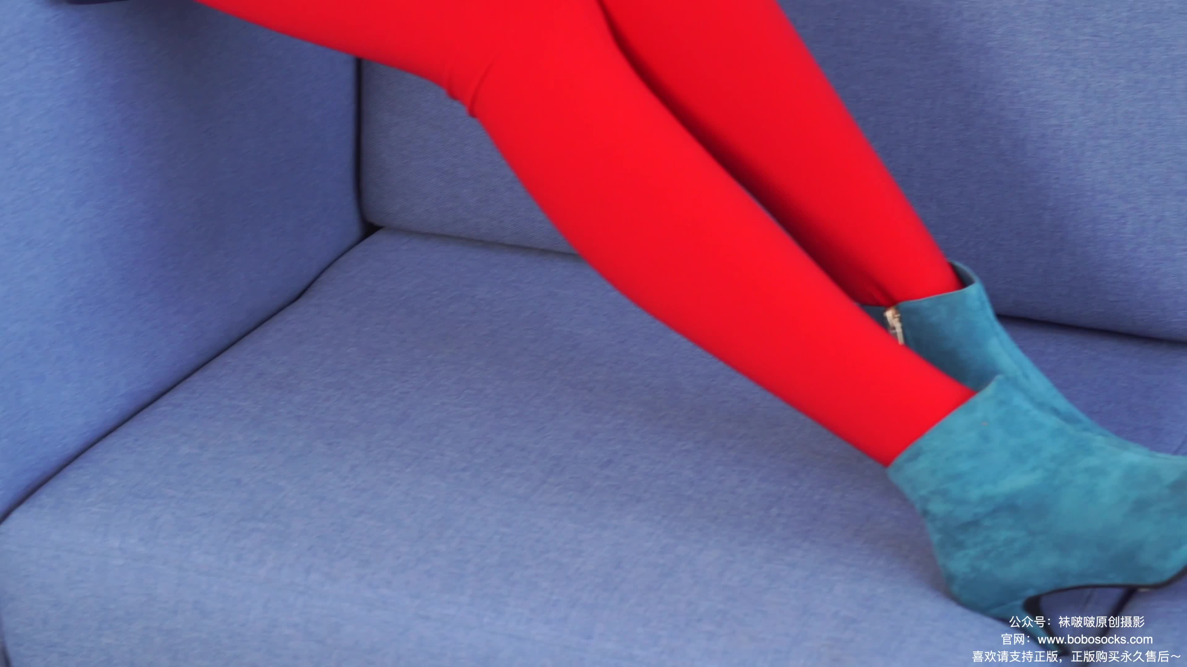 图片[4]-BoBoSocks袜啵啵_NO.132_小甜豆_aj1板鞋_蓝色短靴_厚黑丝_厚红丝_145P_6.54G-丽丝屋