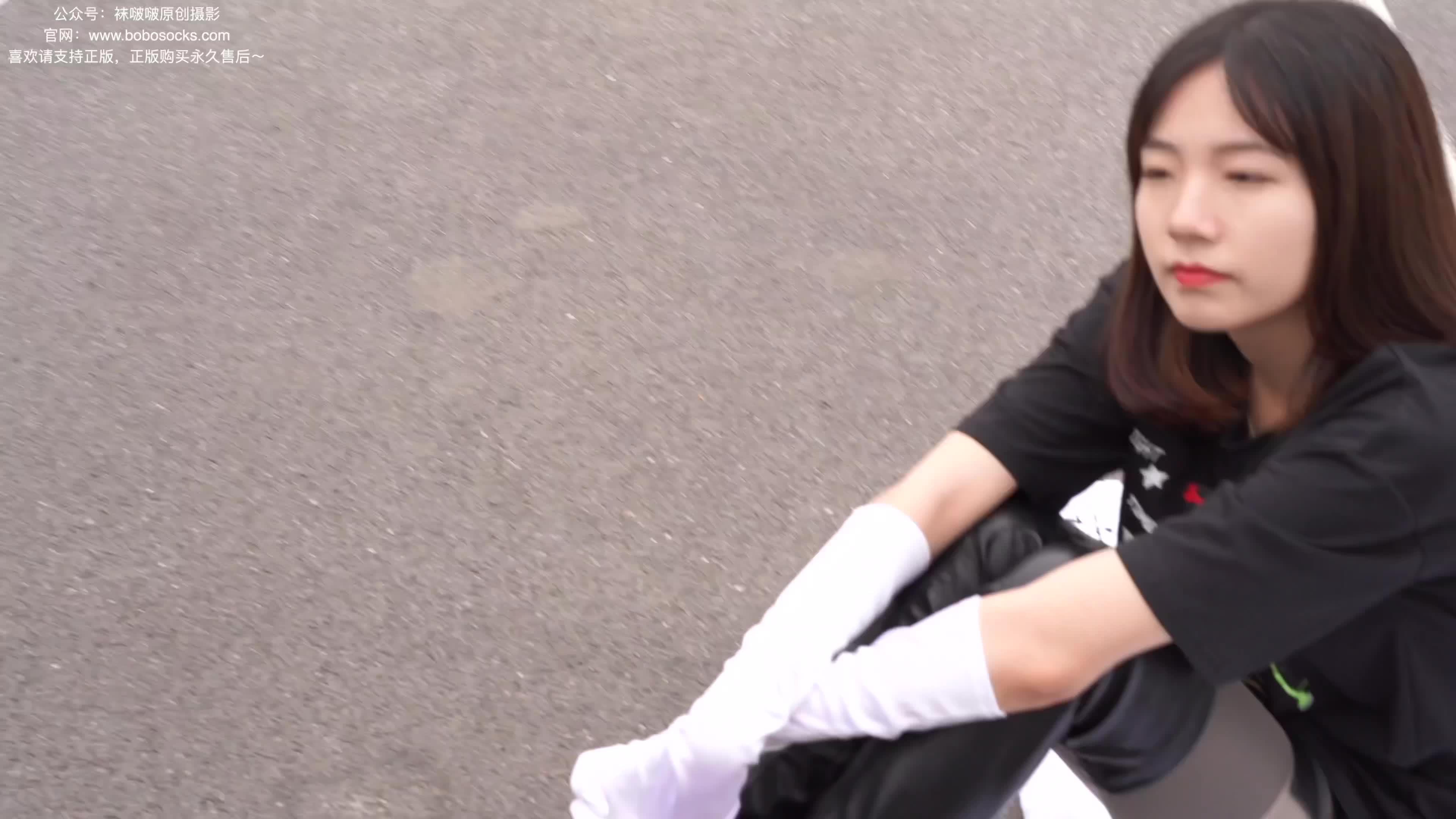 图片[2]-BoBoSocks袜啵啵_NO.146_小甜豆_高跟长靴_黑色踩脚裤_在肉丝里打底_肉丝_脚尖加固款_154P1V_6.19G-丽丝屋