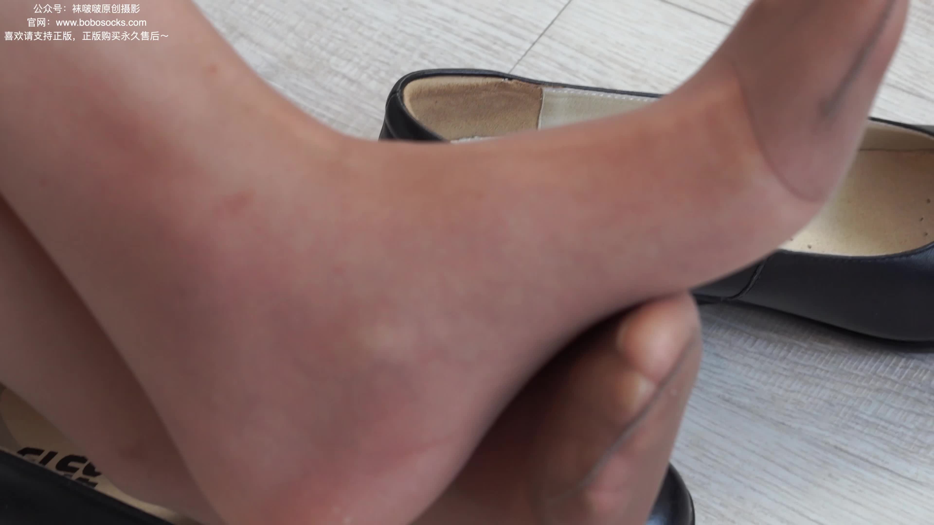 图片[3]-BoBoSocks袜啵啵_NO.159_小甜豆_平底鞋_咖啡丝_脚尖加固款_空姐制服_139P1V_5.91G-丽丝屋