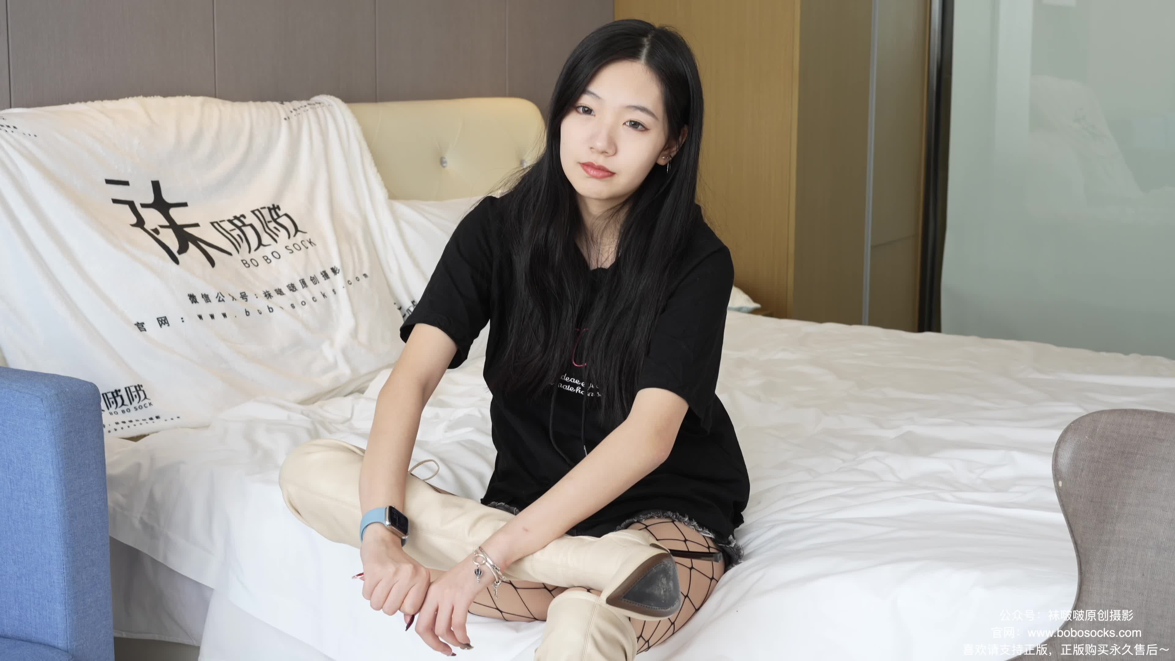 图片[4]-BoBoSocks袜啵啵_NO.203_三双靴子_黑丝_网袜_144P_1V_5.84GB-丽丝屋