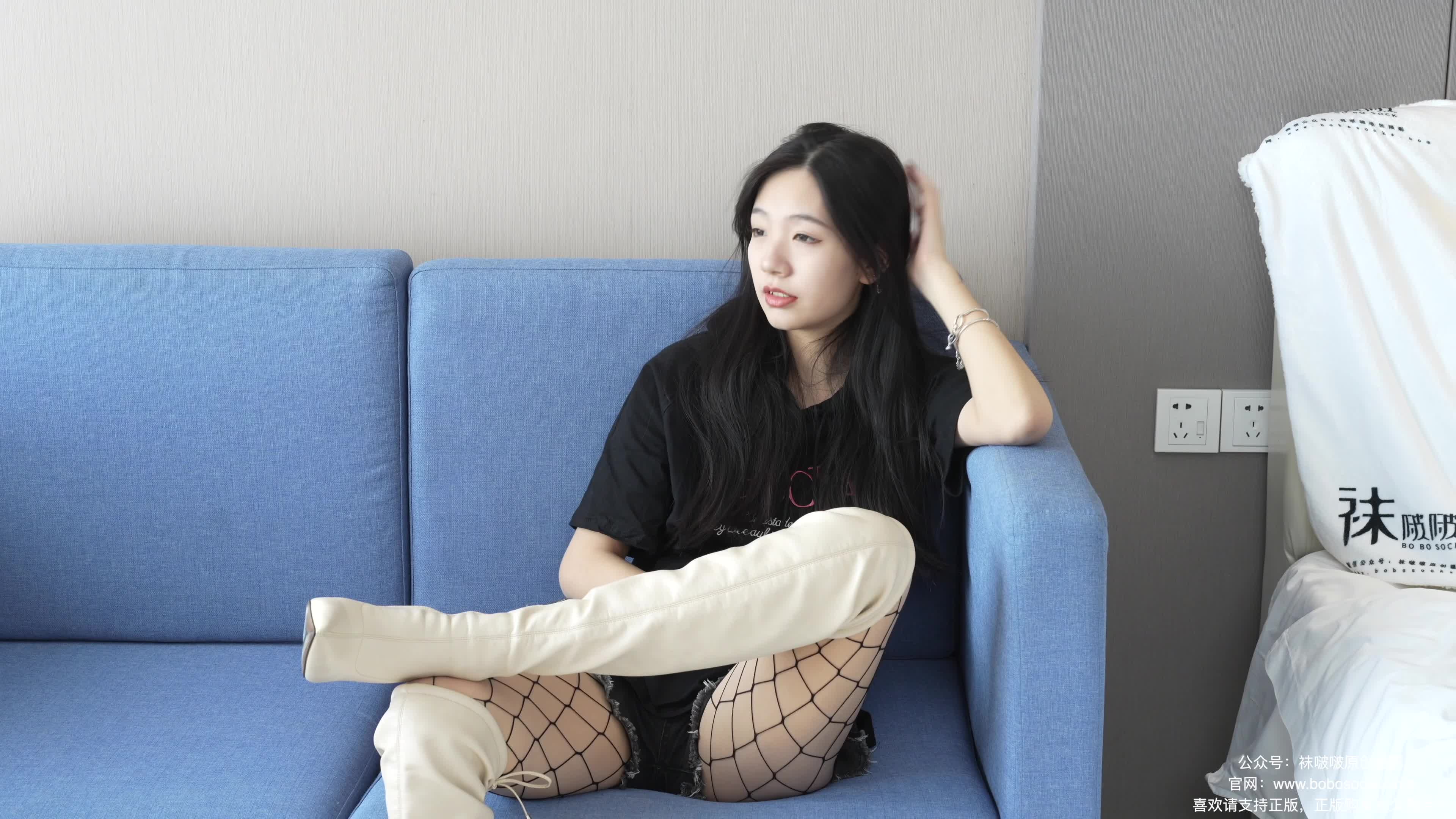 图片[5]-BoBoSocks袜啵啵_NO.203_三双靴子_黑丝_网袜_144P_1V_5.84GB-丽丝屋