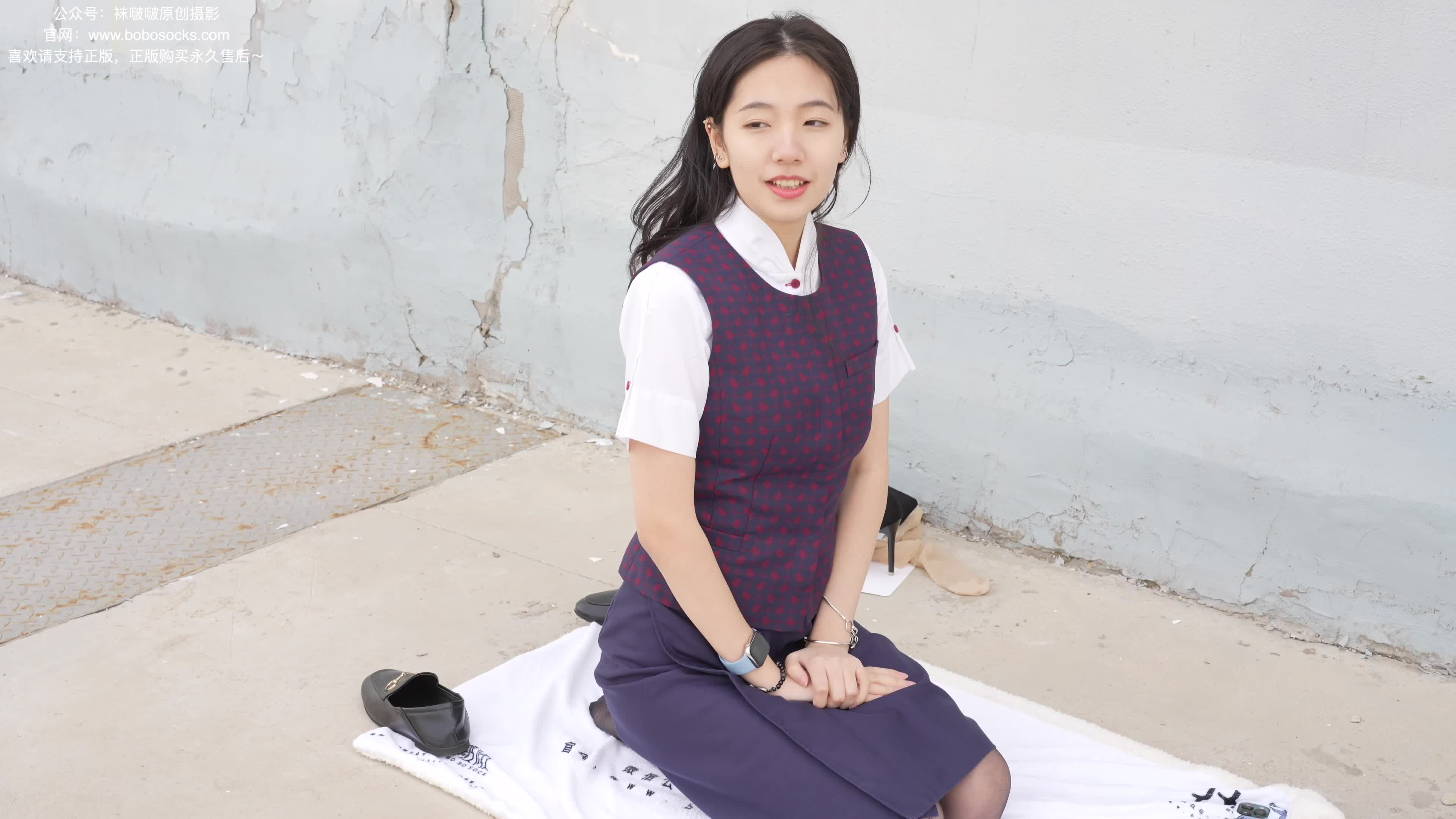 图片[3]-BoBoSocks袜啵啵_NO.227_小甜豆_皮鞋_黑丝_裸足_150P_1V_5.41GB-丽丝屋