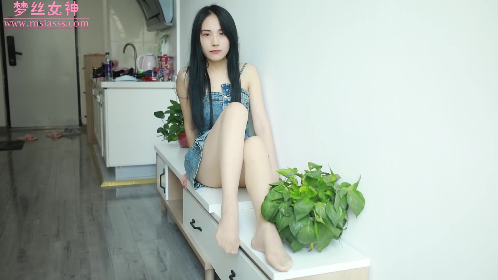 图片[2]-MSLASS梦丝女神_2020_06_29_NO.130_小允儿_牛仔连衣裙_61_1P1V_953MB-丽丝屋