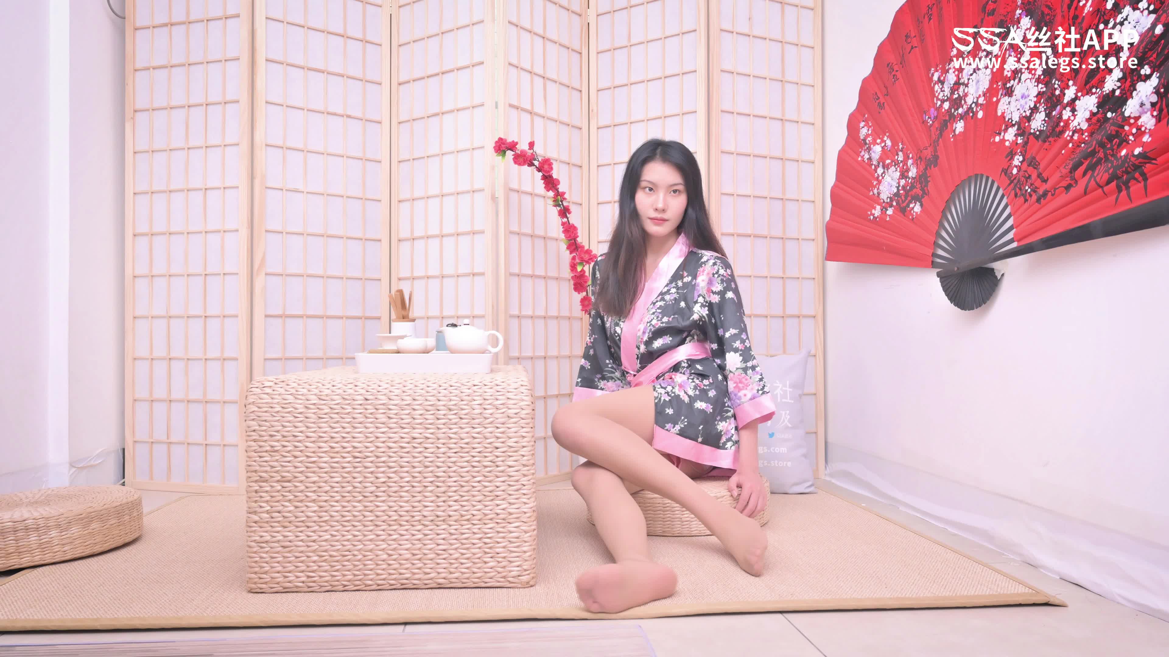 图片[4]-SSA丝社_短片_NO.040_素素の茶艺_肉丝袜_1V_3.34G-丽丝屋