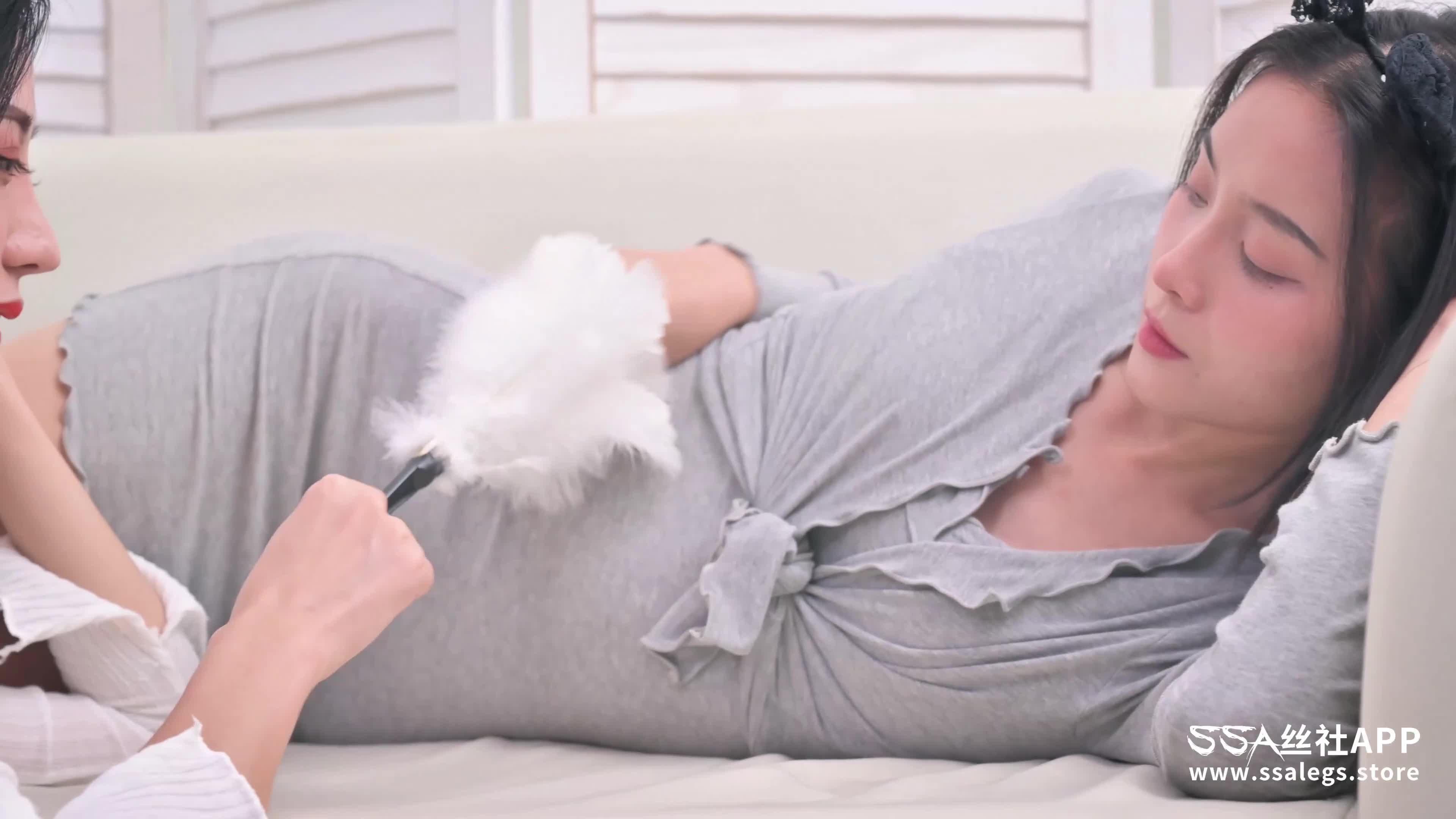 图片[3]-SSA丝社_短片_NO.078_雪儿_君君_白色丝袜_1V_289.3M-丽丝屋