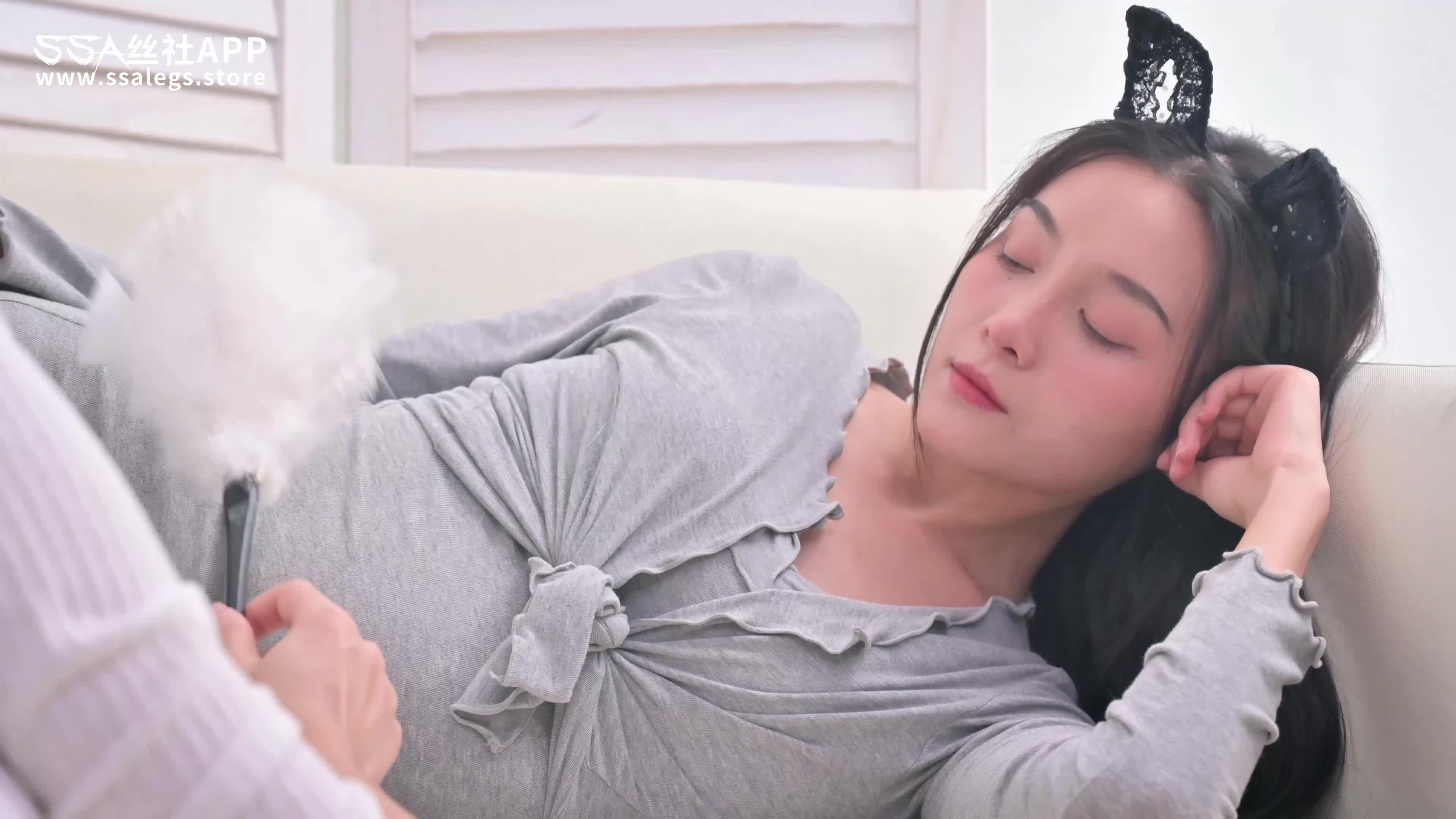 图片[5]-SSA丝社_短片_NO.078_雪儿_君君_白色丝袜_1V_289.3M-丽丝屋