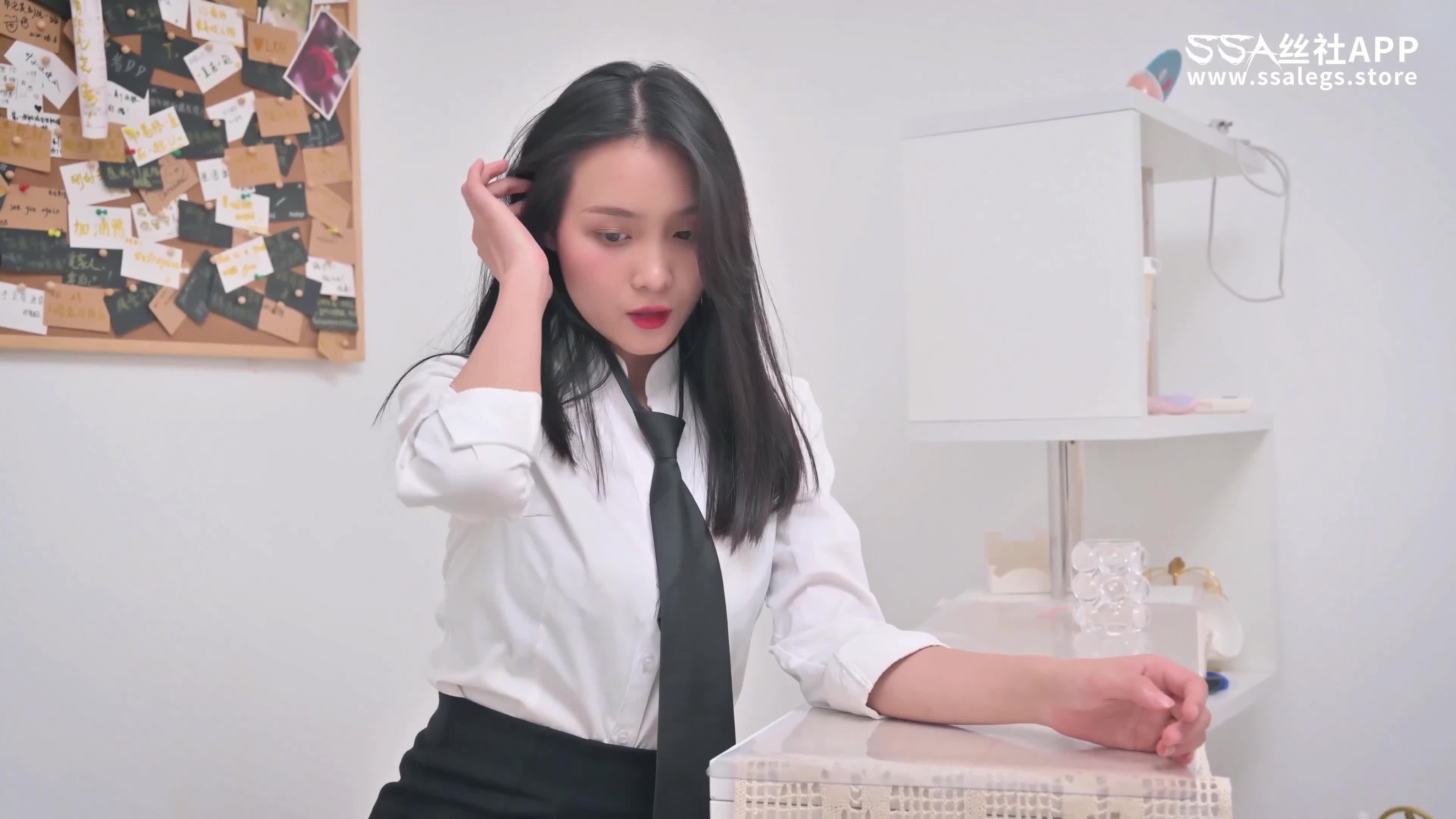 图片[3]-SSA丝社_短片_NO.151_君君_波兰进口Fiore_Raula_40D丝袜_1V_470.3M-丽丝屋