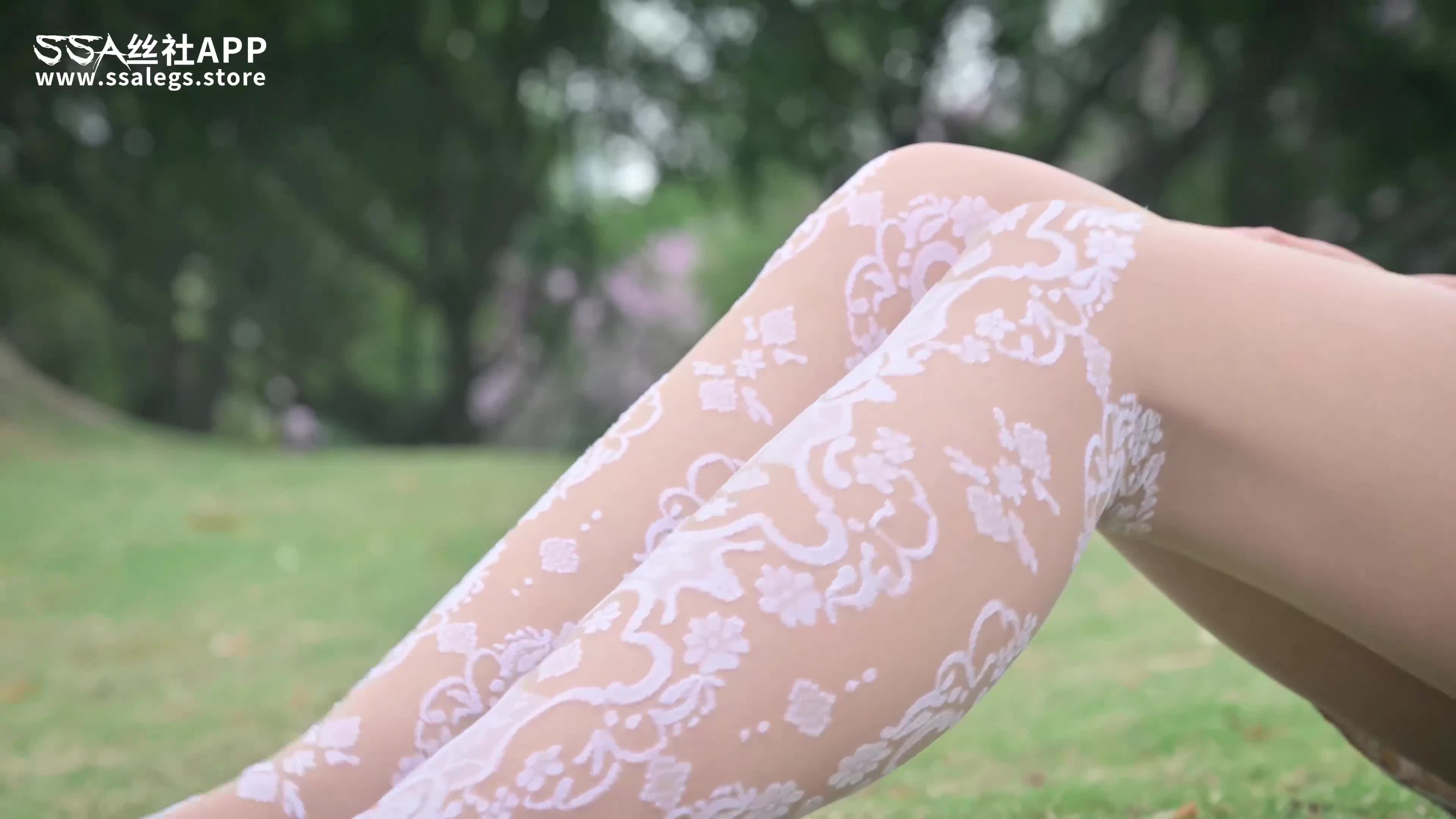 SSA丝社_短片_NO.167_君君_涞觅维纳斯优雅镂空提花丝袜_1V_669.5M-丽丝屋
