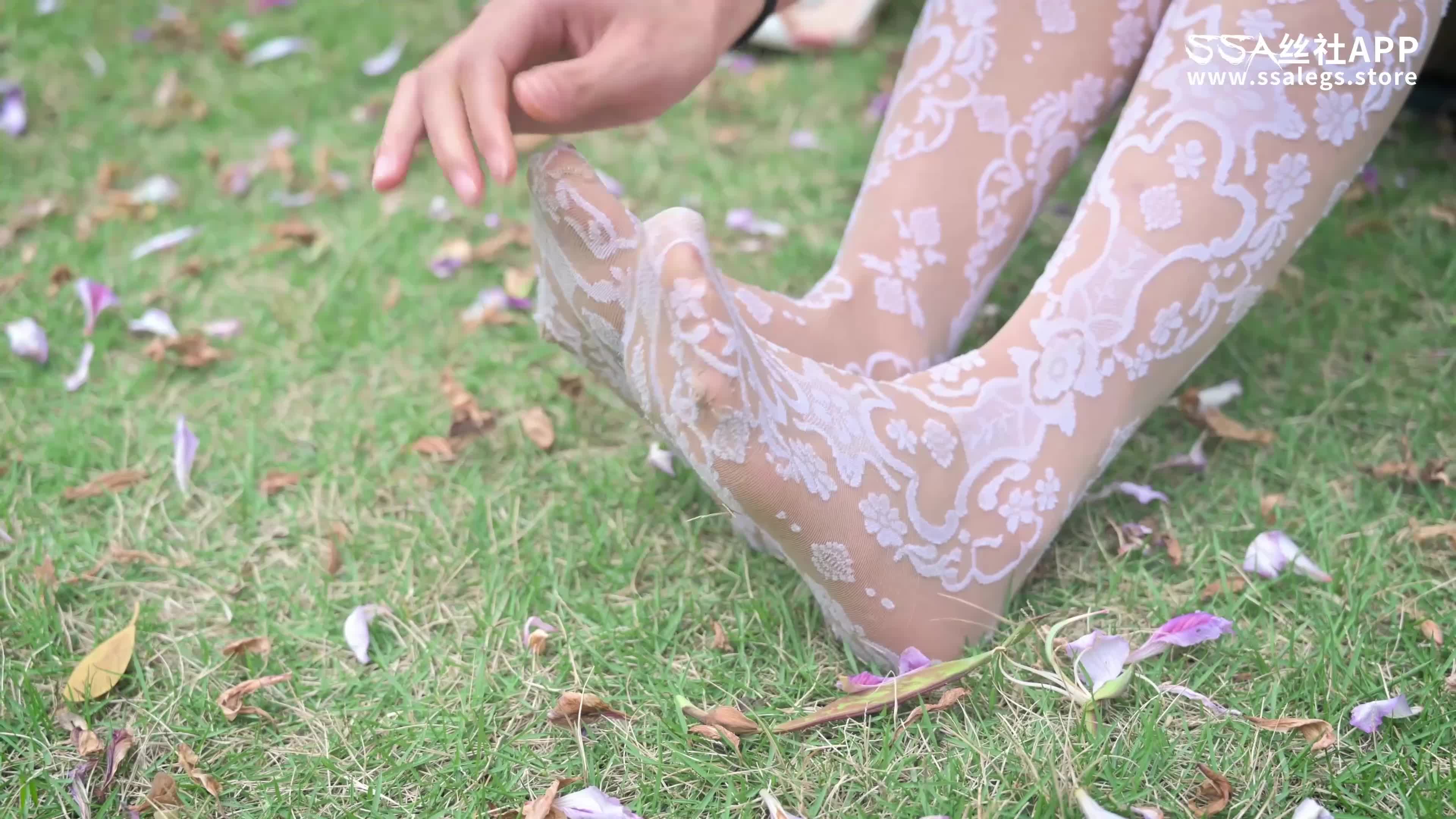 图片[4]-SSA丝社_短片_NO.167_君君_涞觅维纳斯优雅镂空提花丝袜_1V_669.5M-丽丝屋