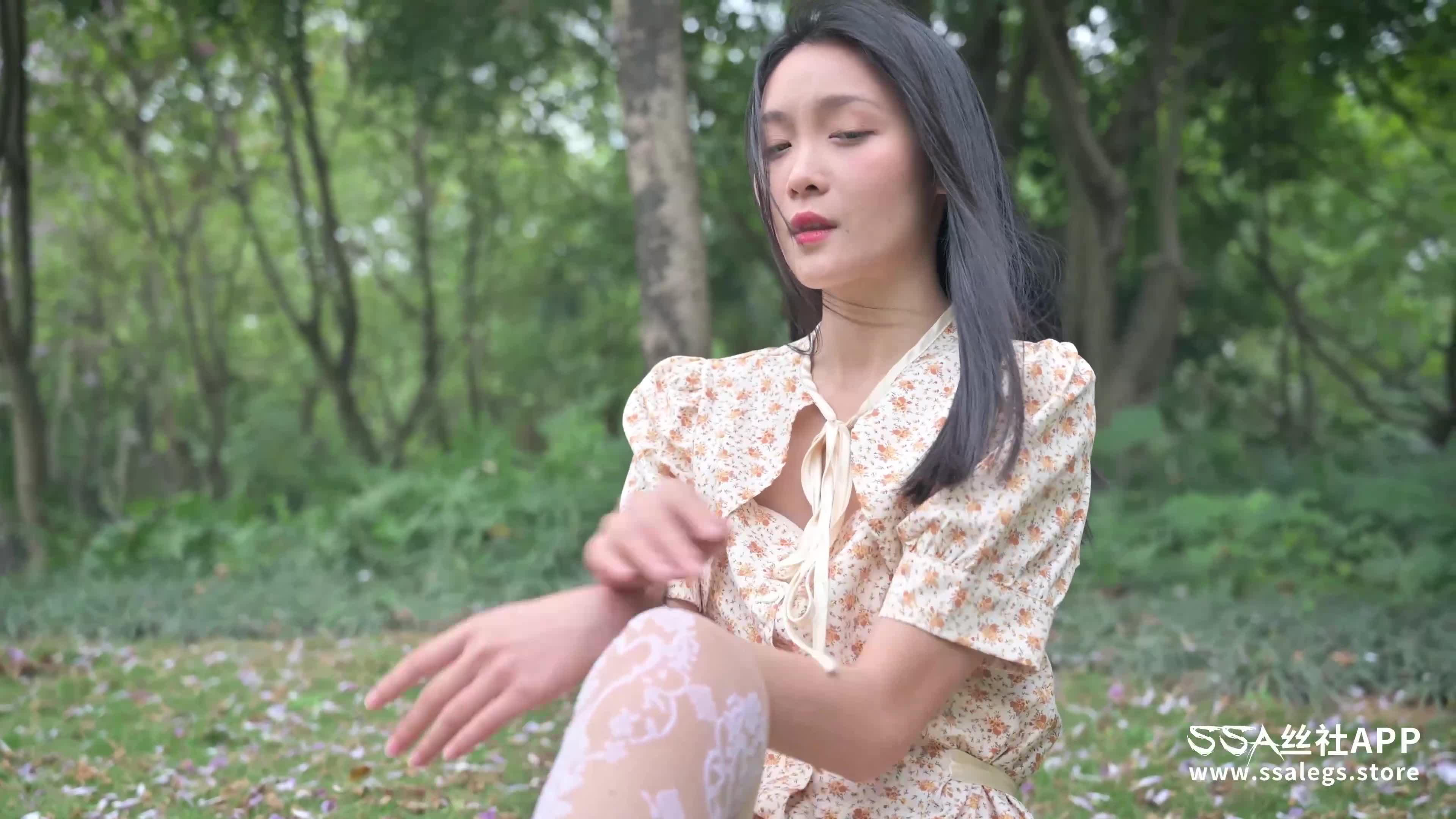 图片[5]-SSA丝社_短片_NO.167_君君_涞觅维纳斯优雅镂空提花丝袜_1V_669.5M-丽丝屋