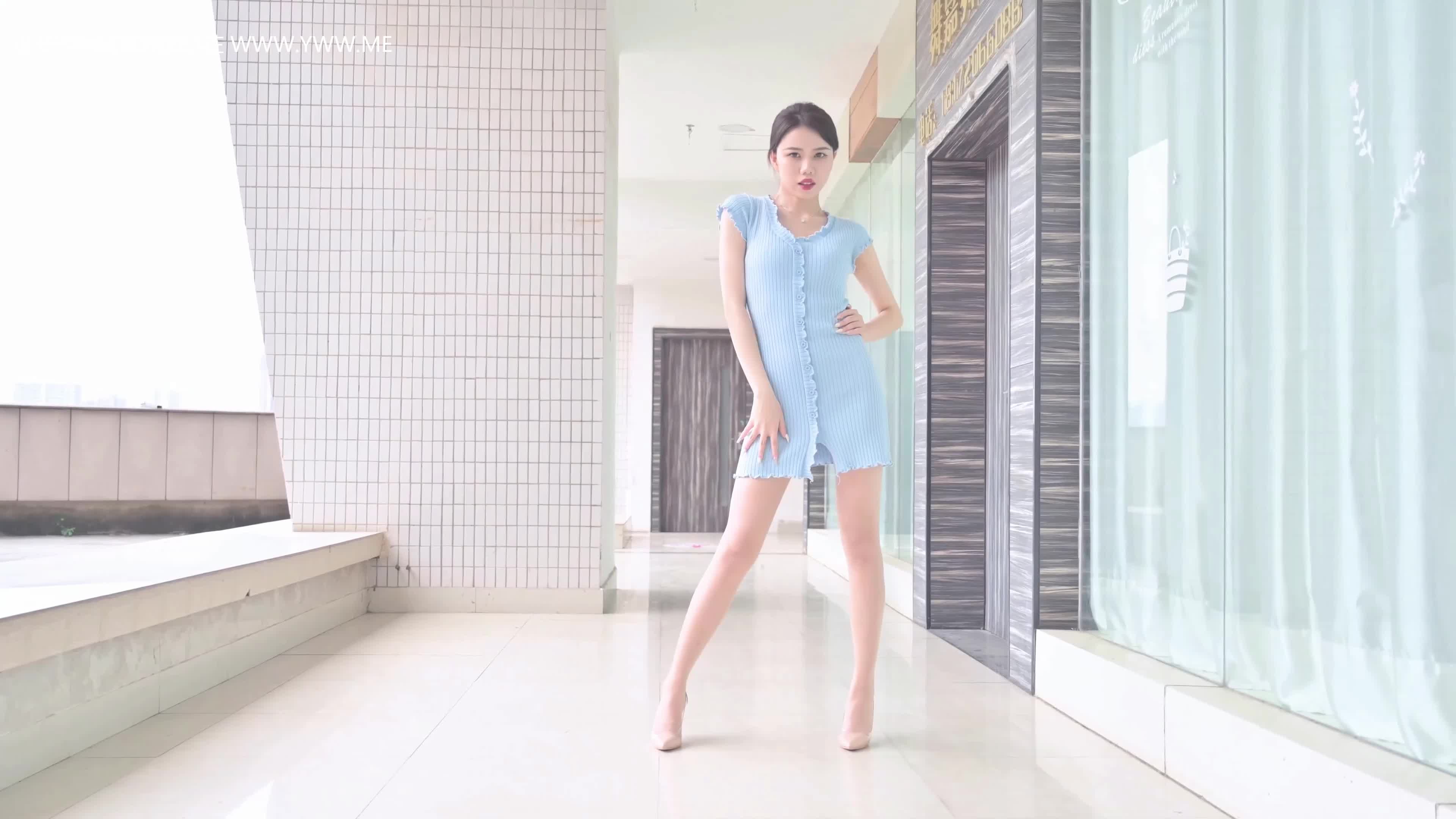 图片[4]-SSA丝社_短片_NO.239_淑贞_蓝色短裙_1V_546.9M-丽丝屋