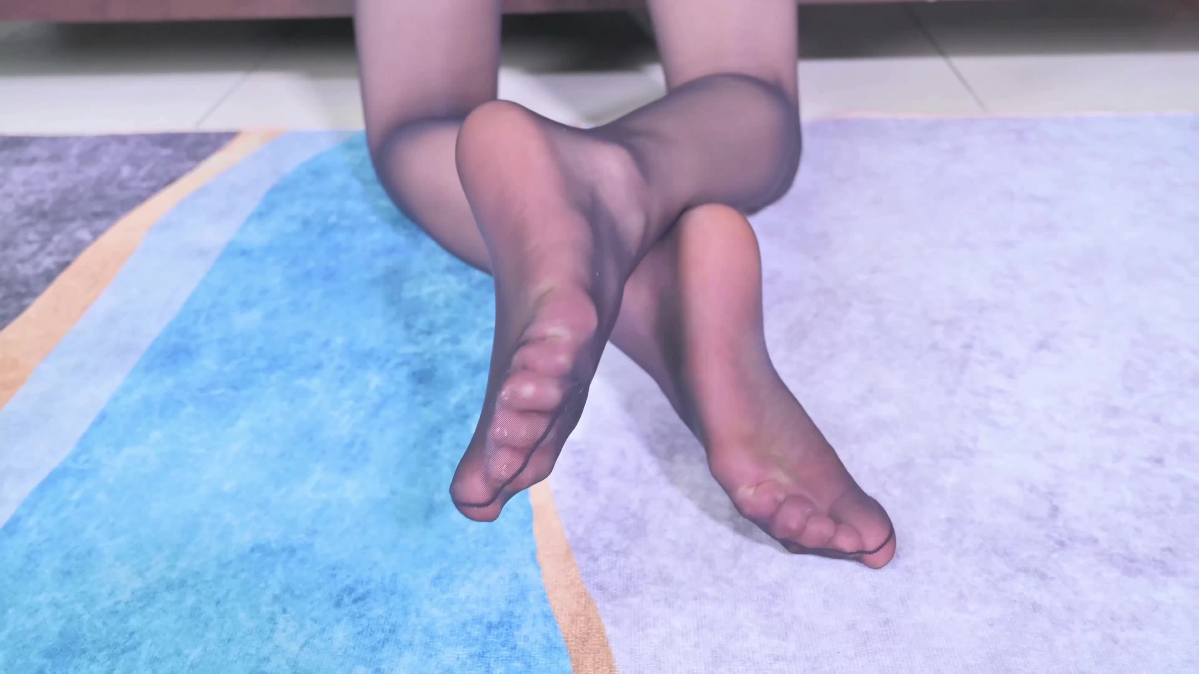 图片[3]-SSA丝社_短片_NO.387_文子_黑色超薄丝袜_1V_468.1M-丽丝屋