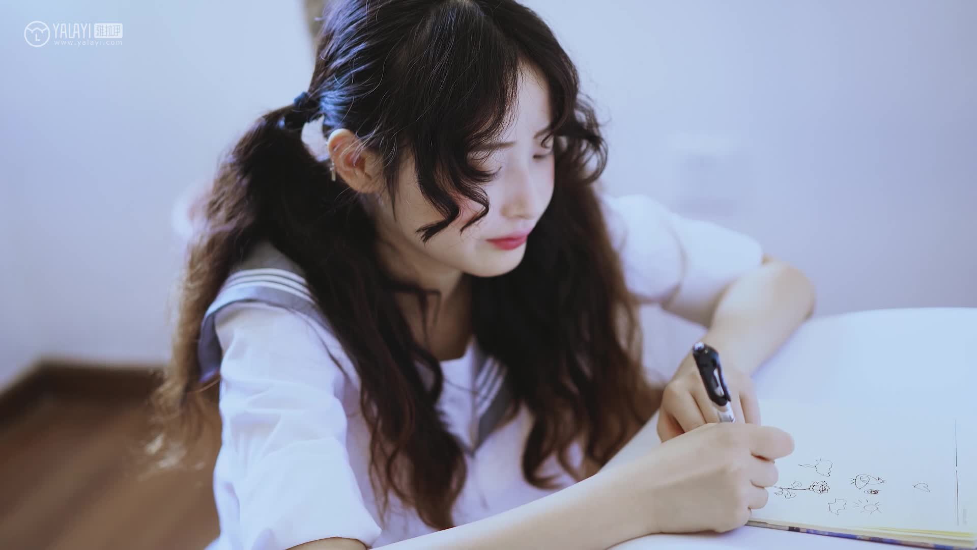 图片[5]-YALAYI雅拉伊_视频_2019.08.02_V059_清纯学生妹_西子_1V_156M-丽丝屋