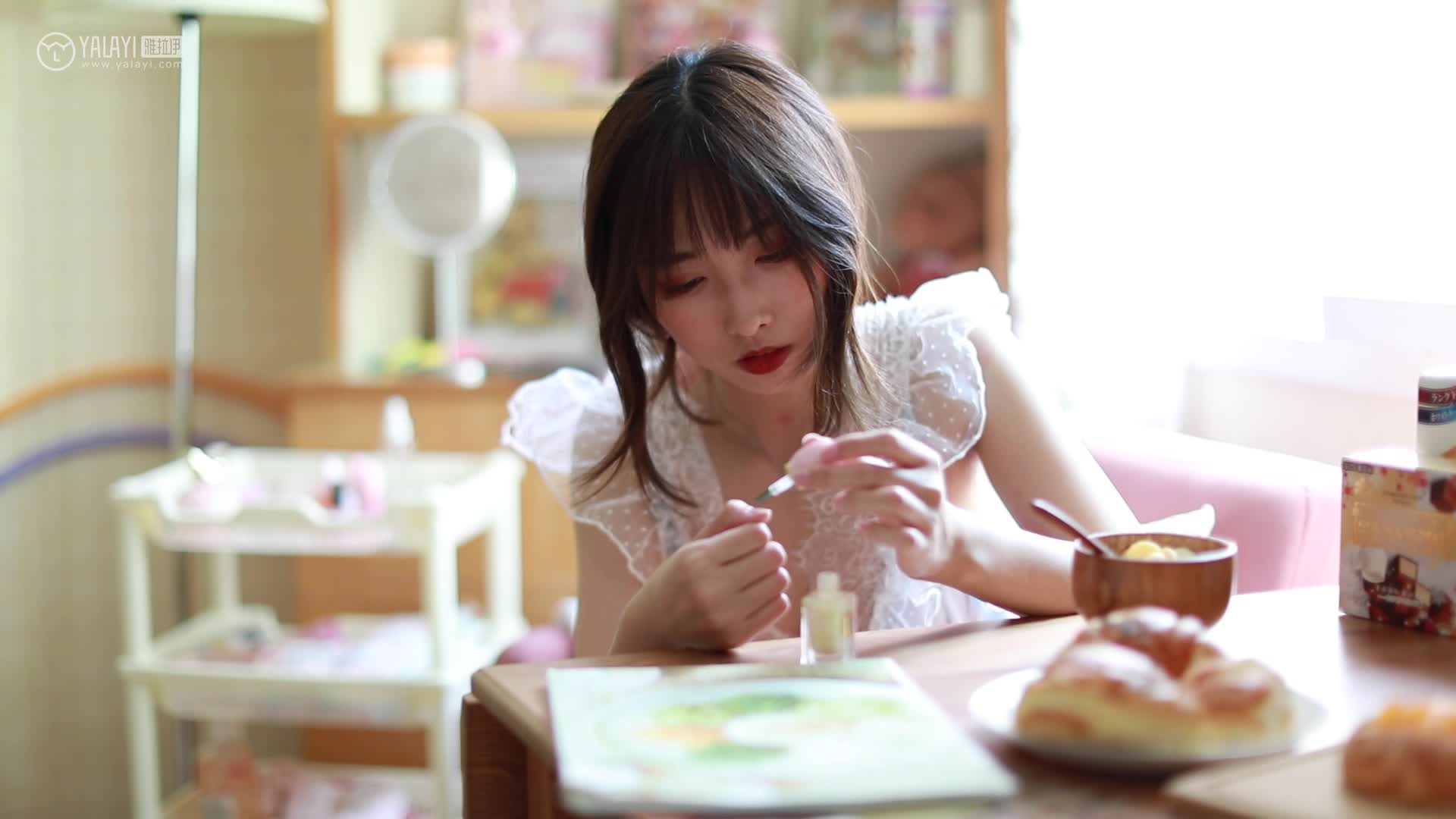 YALAYI雅拉伊_视频_2019.11.15_V088_佳人有约_佳佳_1V_134M-丽丝屋