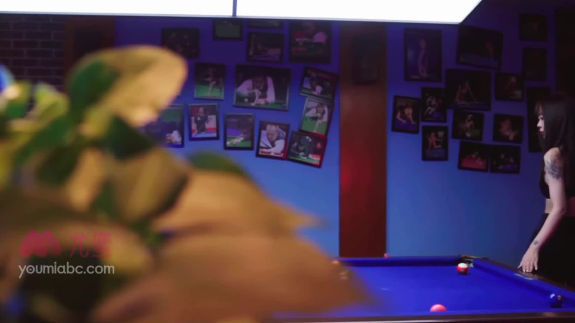 图片[2]-YouMi尤蜜_视频_2020.09.09_NO.733_台球女郎_静静_1V_109MB-丽丝屋